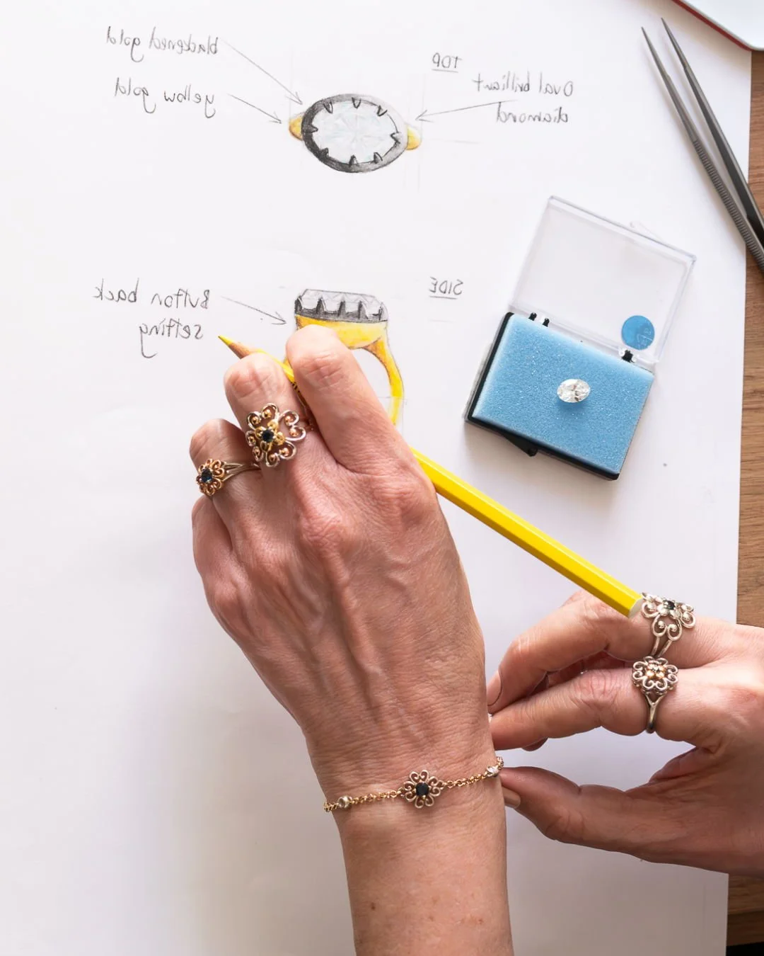 One of the most common questions we&rsquo;re asked:
Can I bring in my own stones?

Yes - heirloom diamonds, inherited gems, sentimental pieces 💎

Remodelling allows you to honour the past while creating something that truly fits your life now.

Cons