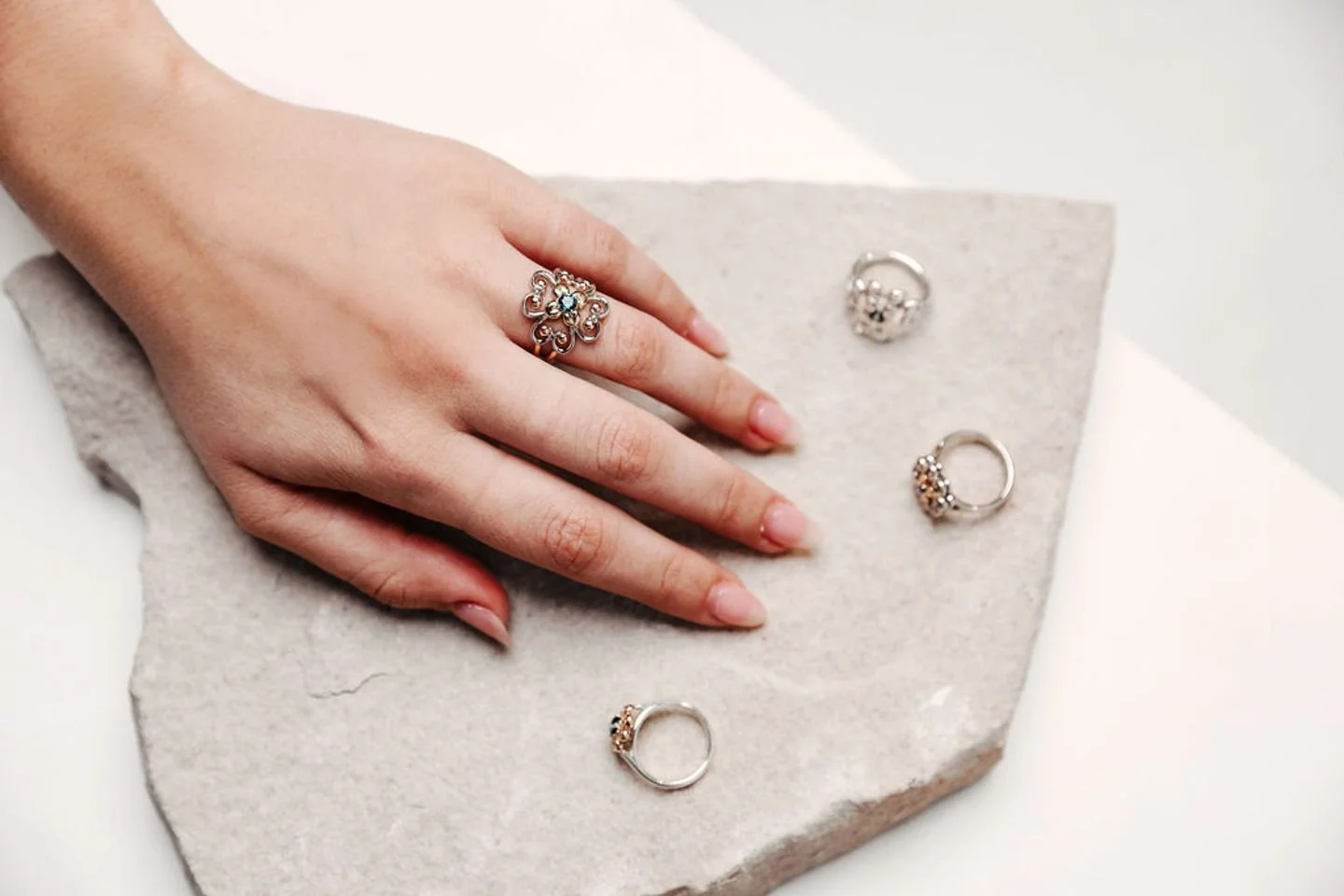 Every jewellery collection begins with an idea&mdash;a vision that explores the balance of form and function, the rhythm of shape and movement, and the subtle ways each material captures and reflects light when worn.

Our platinum and two-tone gold S