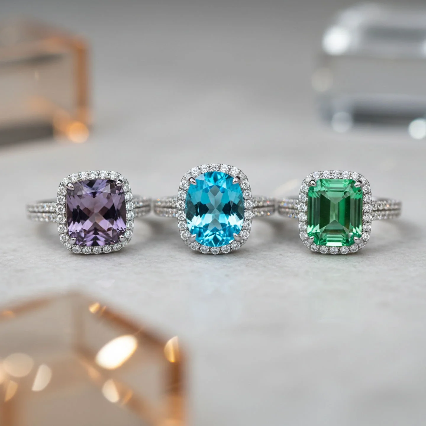 Copper-bearing elbaites, otherwise known as Paraiba and Paraiba-type tourmalines, continue to rise in the auction world, achieving record-breaking prices. 

First discovered in Brazil in the 1980's, these extraordinary gemstones are celebrated for th