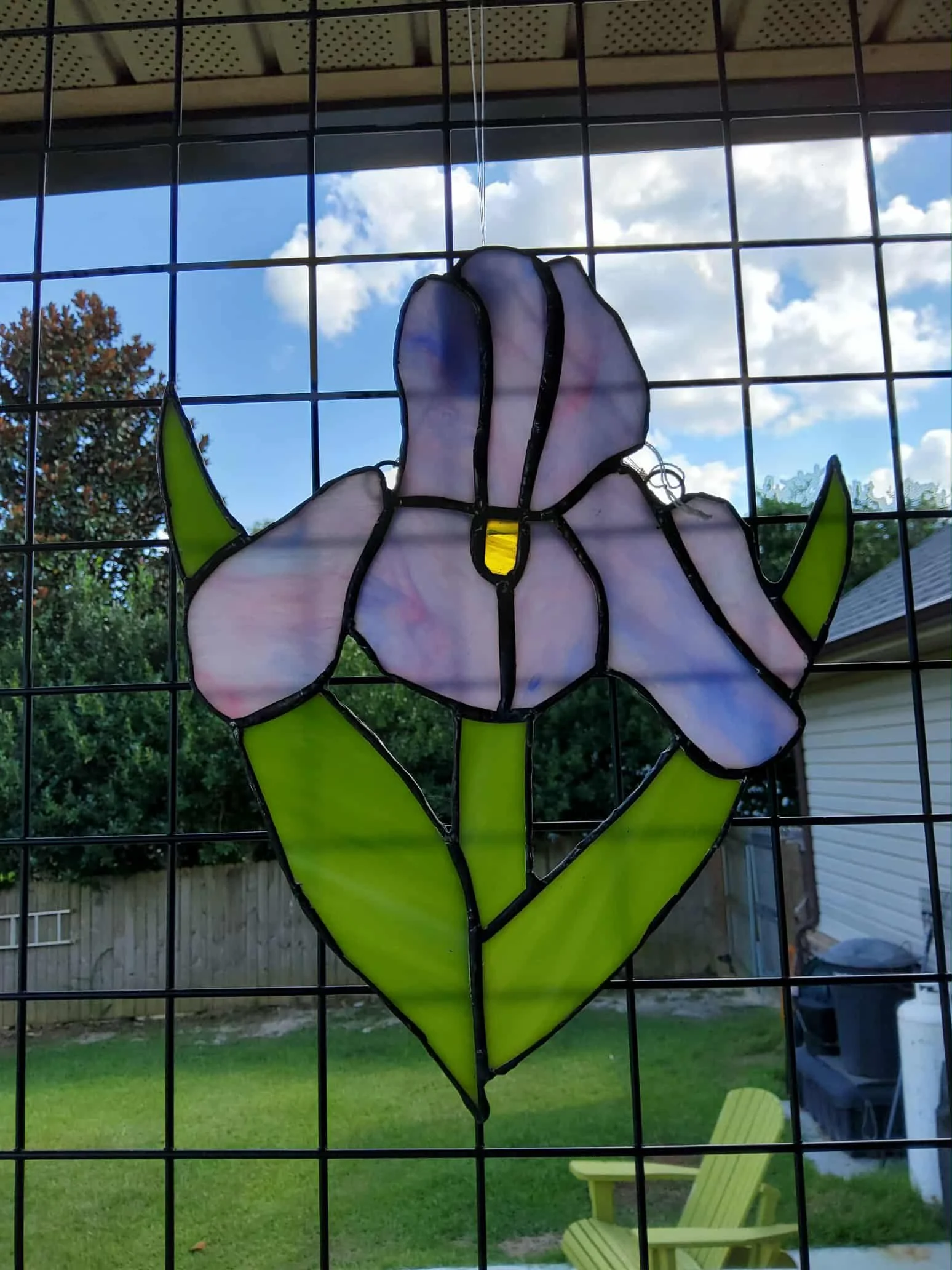 Petal Glow $55 Size is 9"wide x 11.5"high