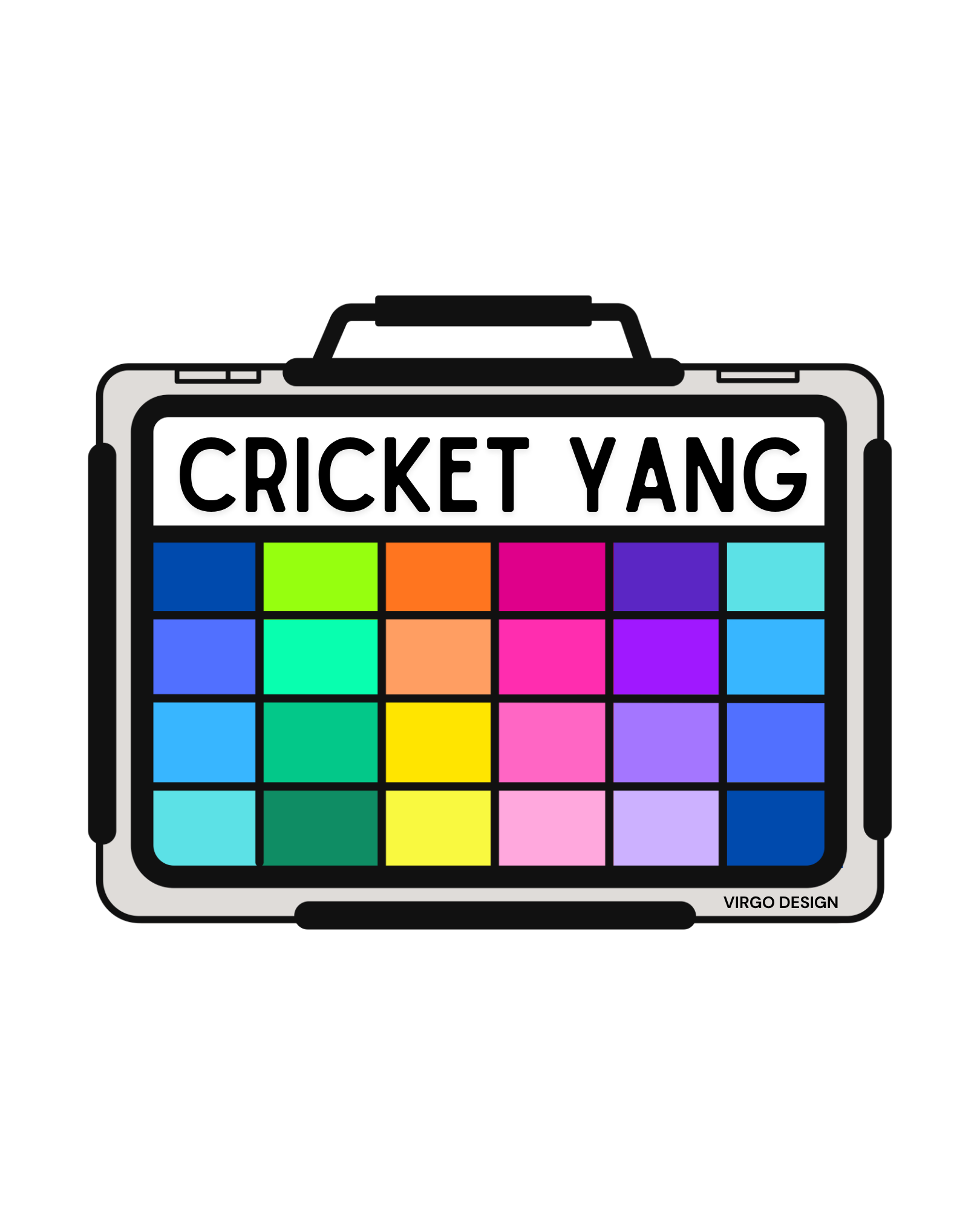 inclusive kids club personalized waterproof glossy vinyl sticker labels by virgo design