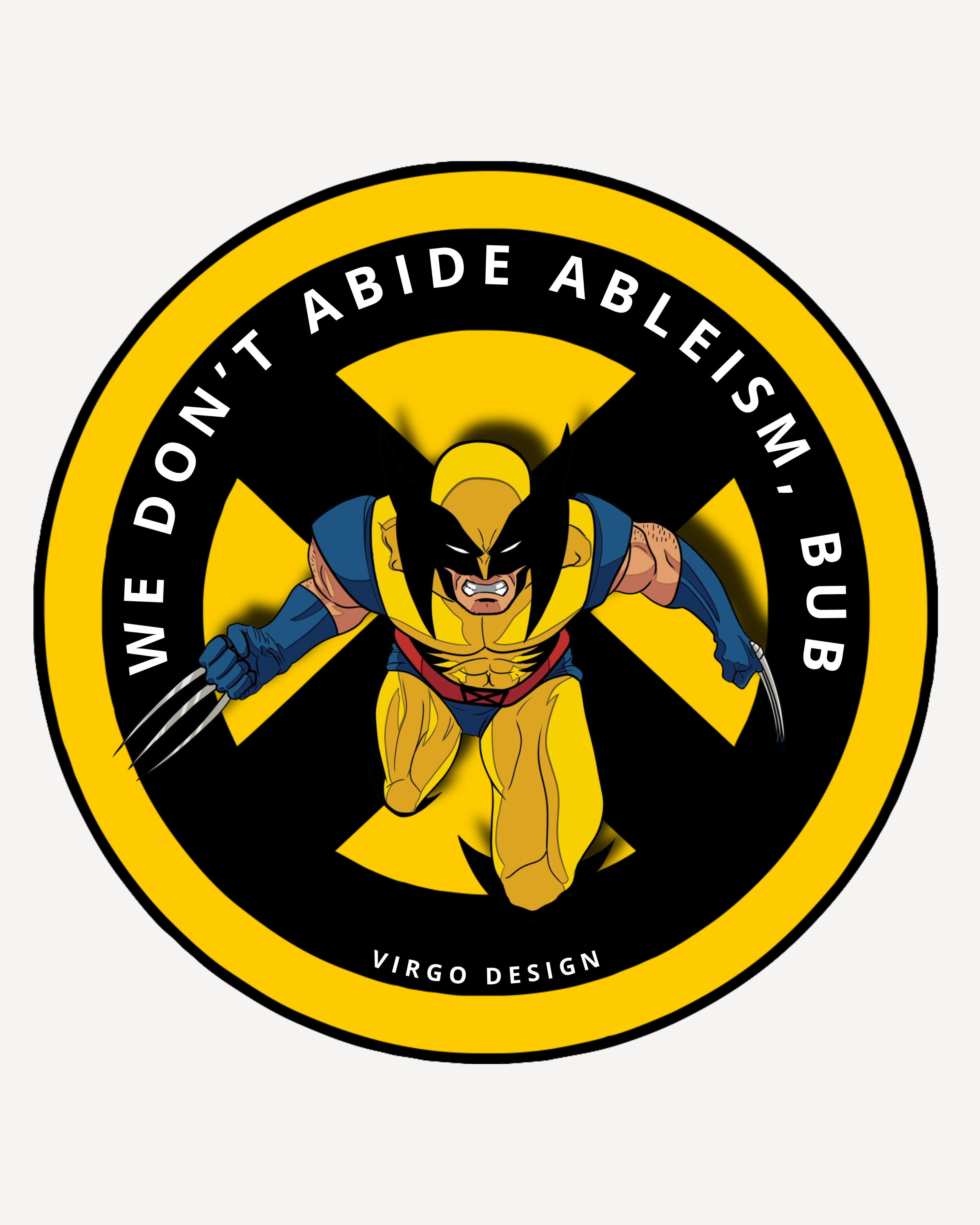 mutants for inclusion sticker pack by virgo design