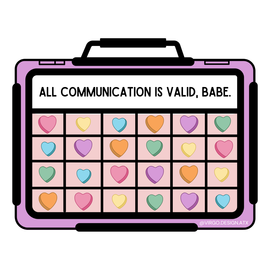 All Communication Is Valid, Babe Sticker