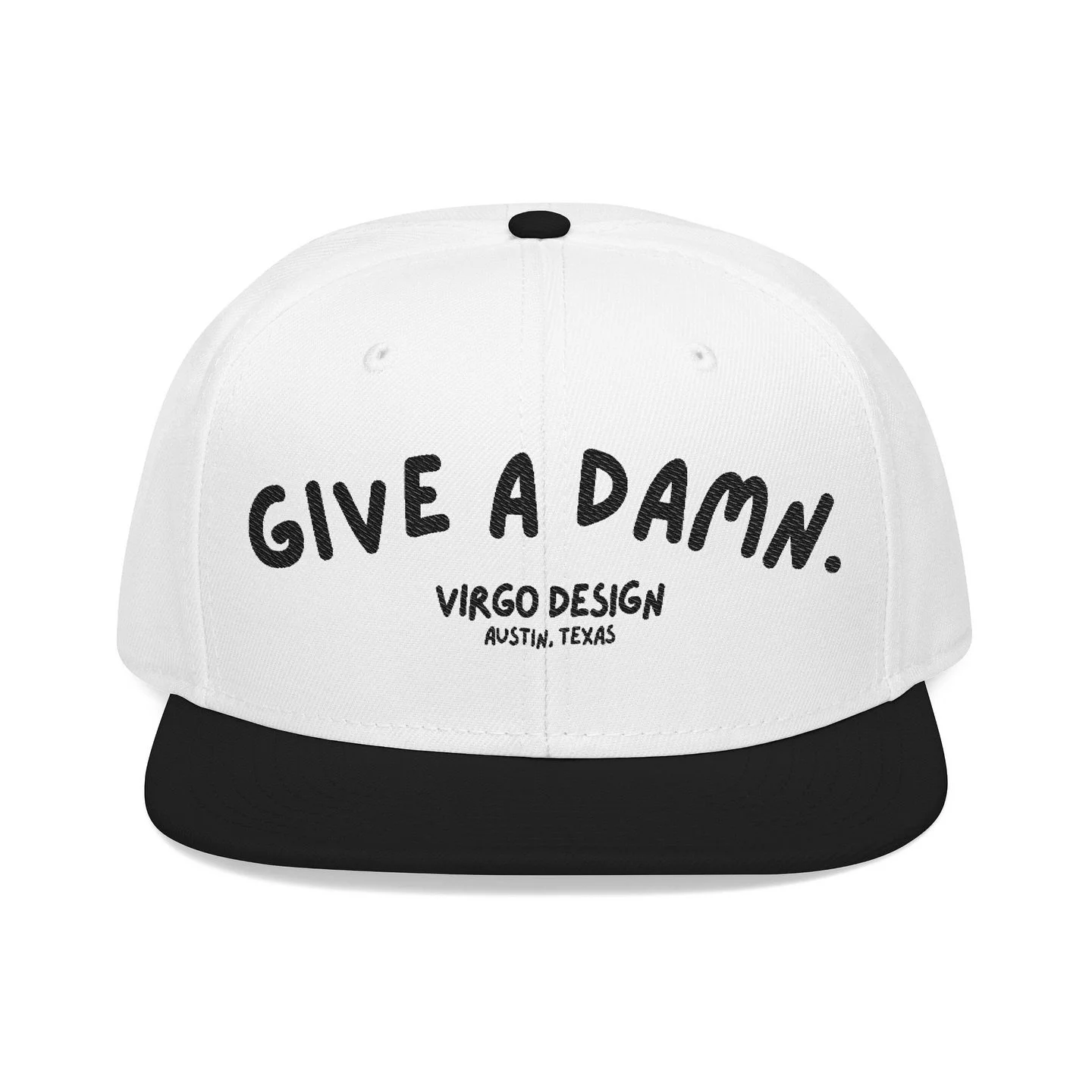 The ✨GIVE A DAMN✨Snapback goes live in the shop at 3pm! 

#giveadamn #advocate #wearyouradvocacy #snapback #disabilityrights #autism #adhd #audhd #cerebralpalsy #epilepsy #aac #awareness #acceptance #inclusion #accessibility