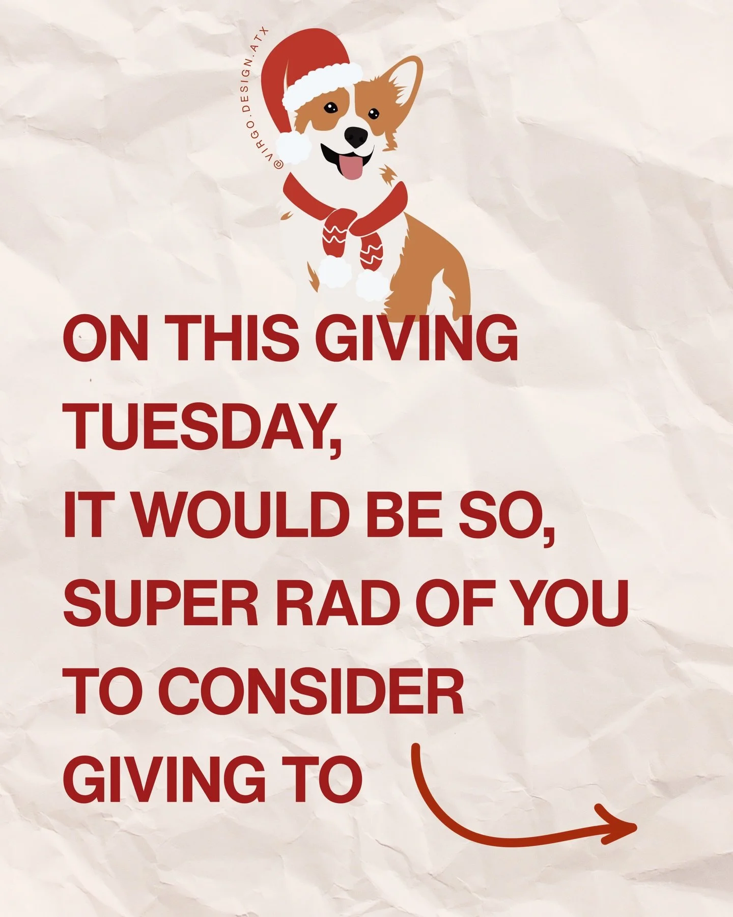 It&rsquo;s giving GIVING TUESDAY🫶🏼
It would be so, super rad of you to consider giving to one/some/all of these wonderful people &amp; places if you&rsquo;re able
@transanta @eanes4everyone @laughingatmynightmareinc @watchgigispell @surfershealing 