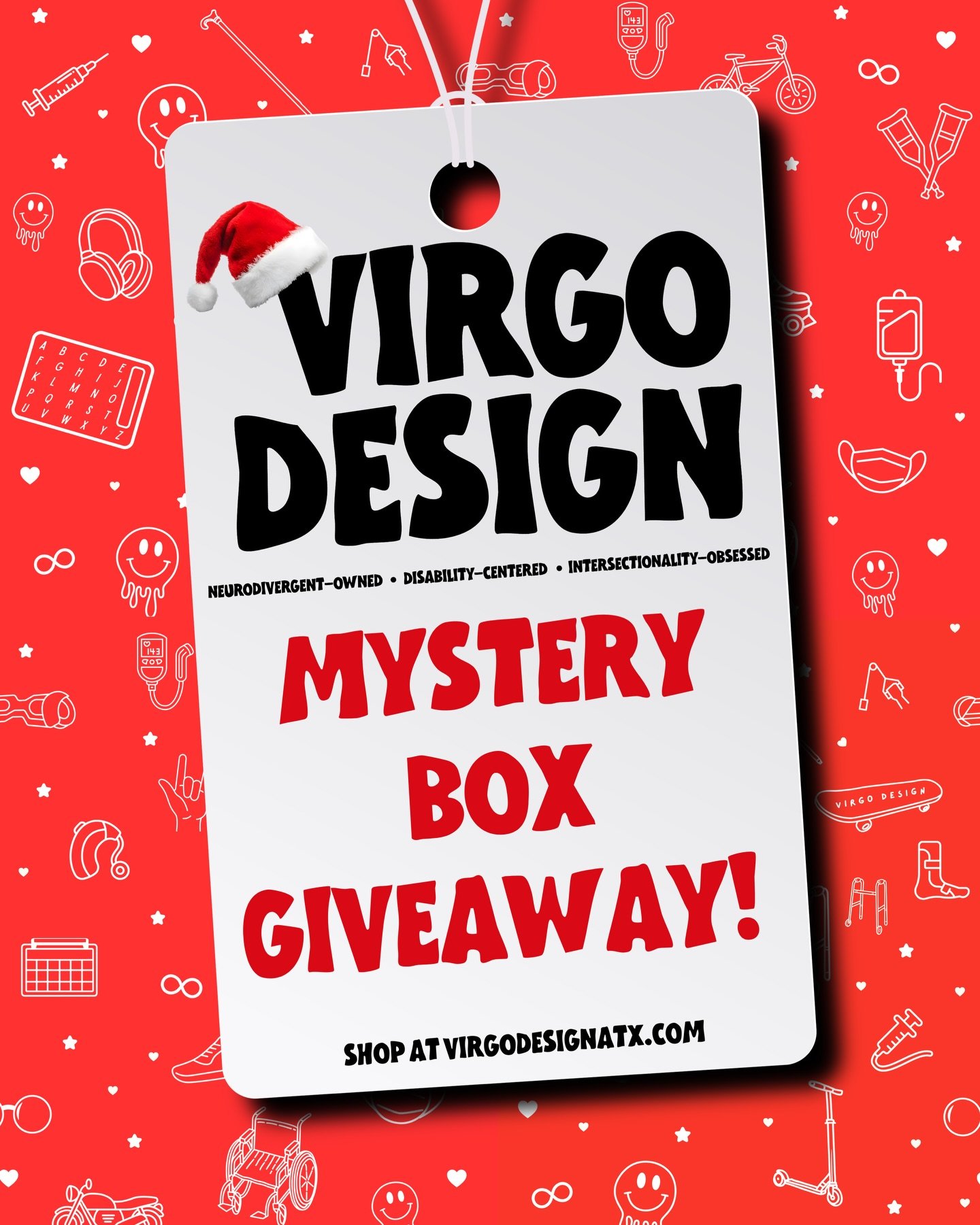 It&rsquo;s time for a ✨GIVEAWAY✨

The winner will receive a Mystery Box filled with a surprise:
🎁 Beanie or Hat
🎁 Adult Sweatshirt
🎁 Adult Tee
🎁 Mug
🎁 Tote Bag
🎁 Sticker 3 Pack

➡️ To enter, follow @virgo.design.atx , like this post, &amp; tag 