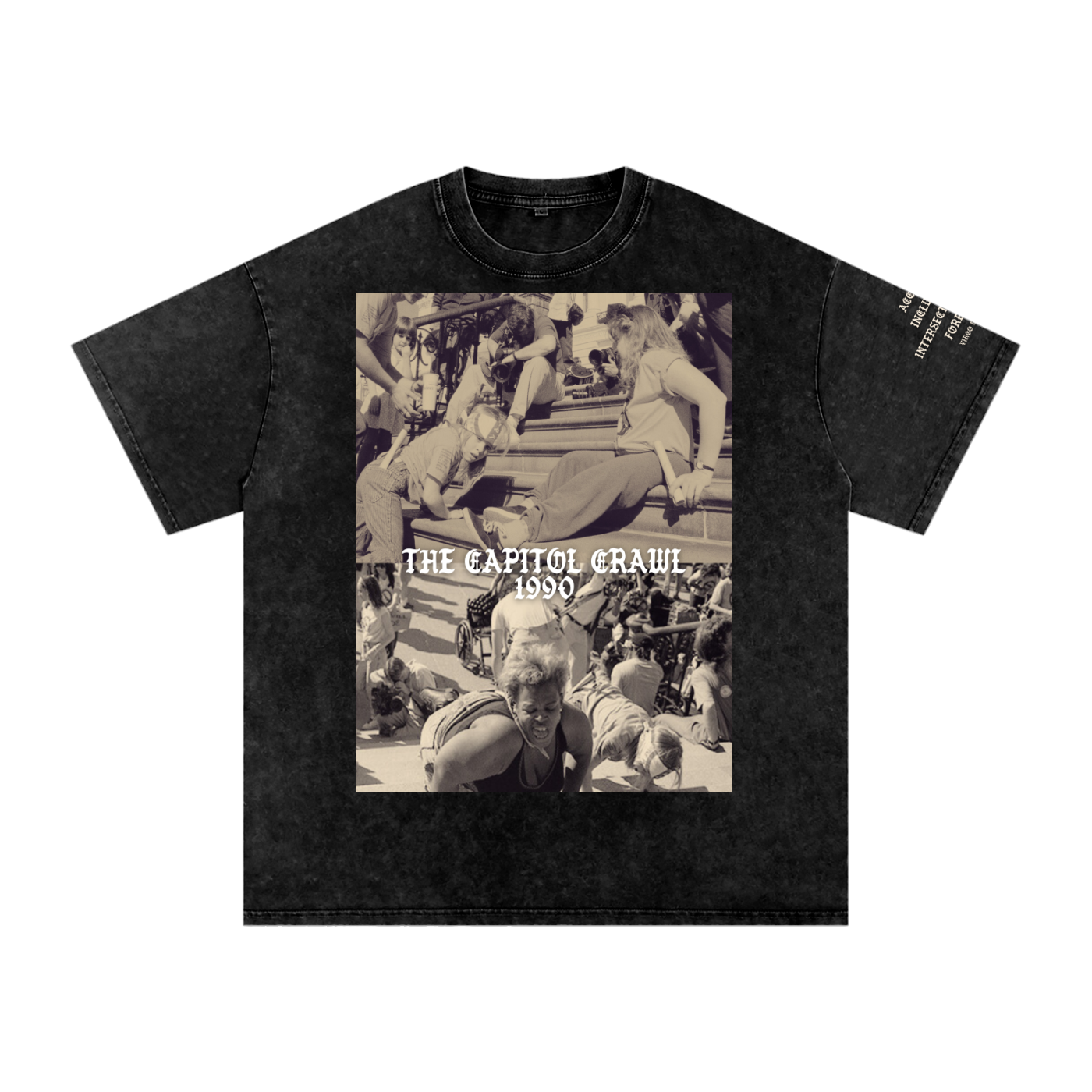 capitol crawl protest tee