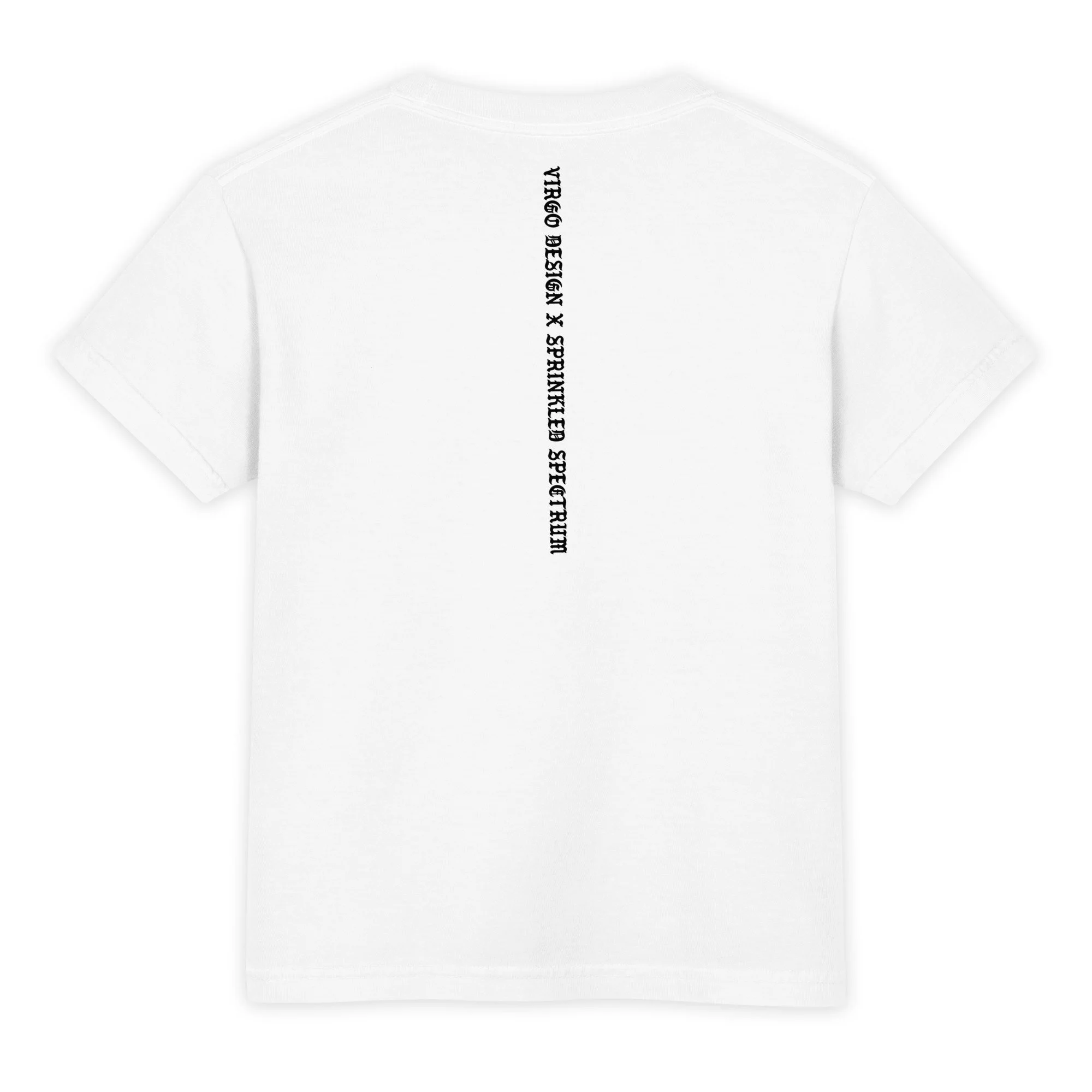 stay feisty x sprinkled spectrum collab youth tee by virgo design benefitting accessible ed team wishlist fulfillment