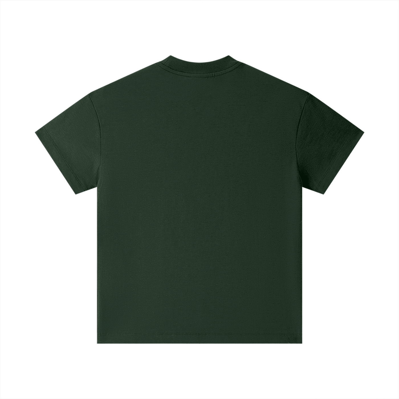 be inclusive or be gone 3.0 youth tee by virgo design in dark green featuring a neon blue space ship wearing headphones and beaming up a skateboard surrounded by stars