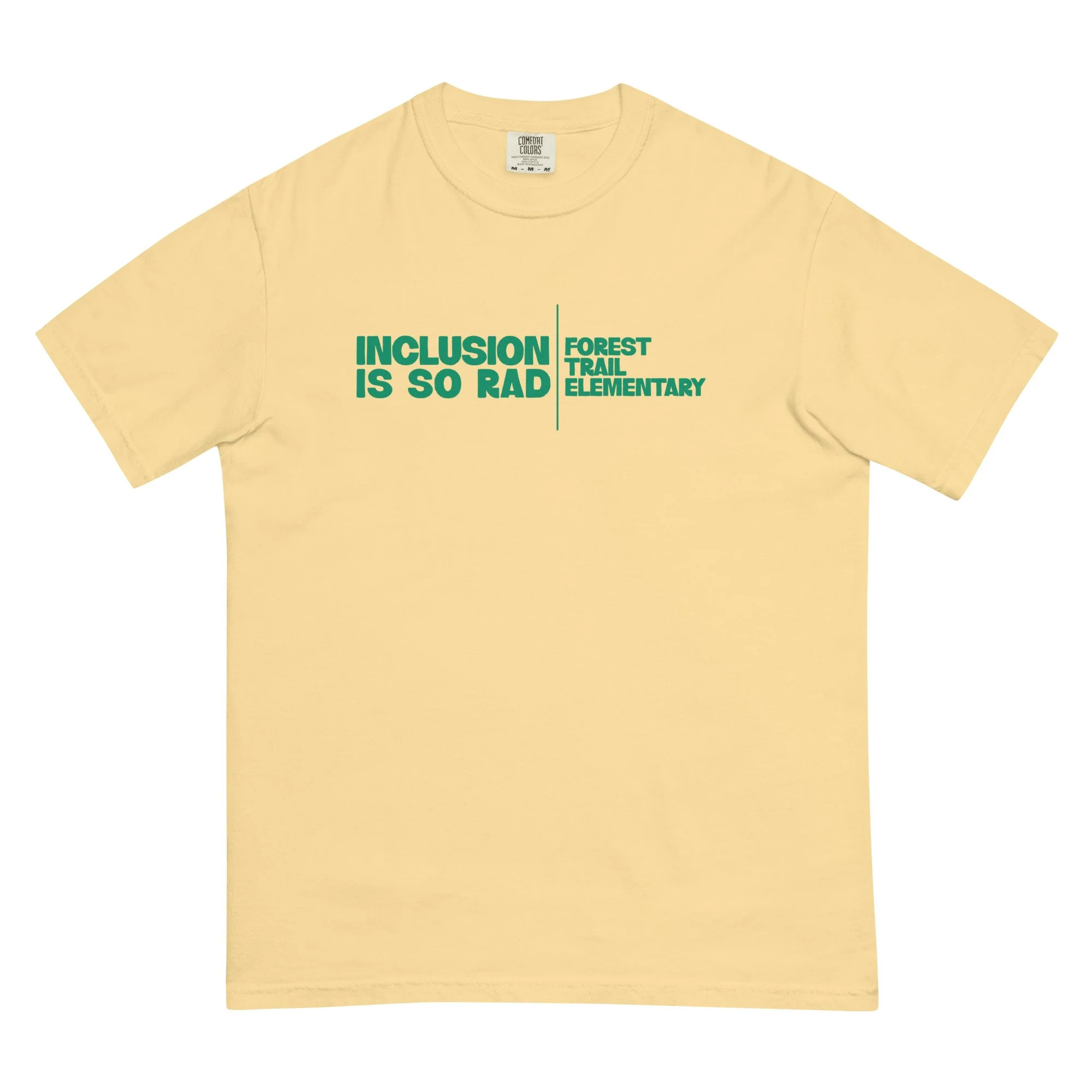 Inclusion Is So Rad FTE Accessible Education Team Tee by Virgo Design
