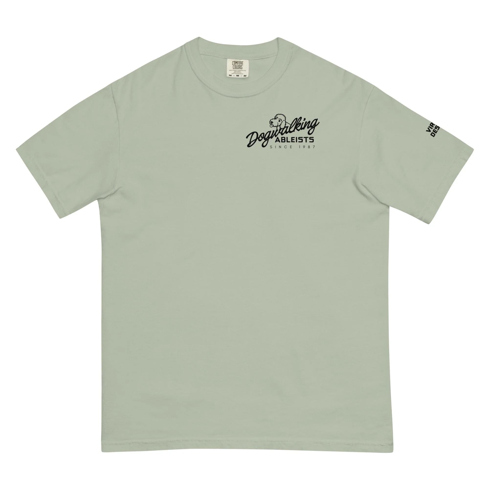 dog walking ableists since 1987 tee by Virgo Design