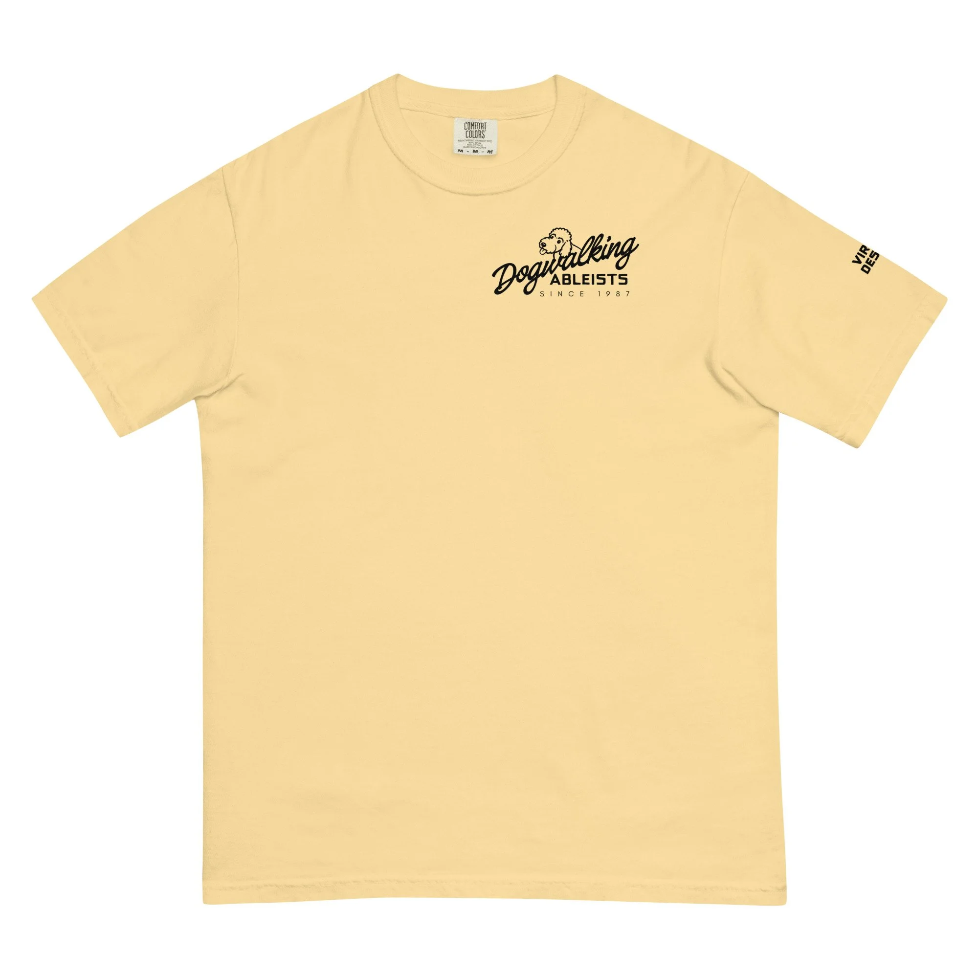 dog walking ableists since 1987 tee by Virgo Design