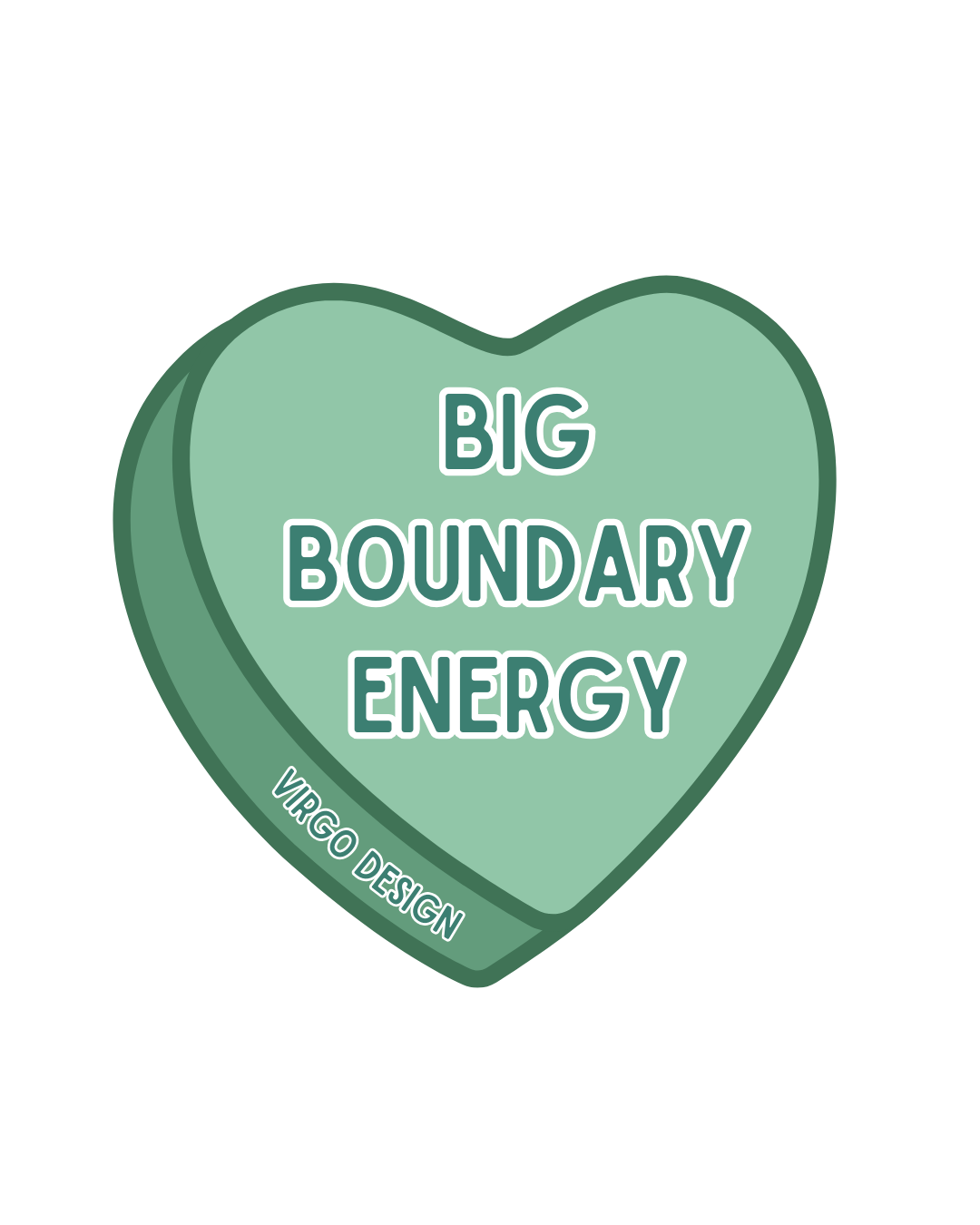 Big Boundary Energy Sticker