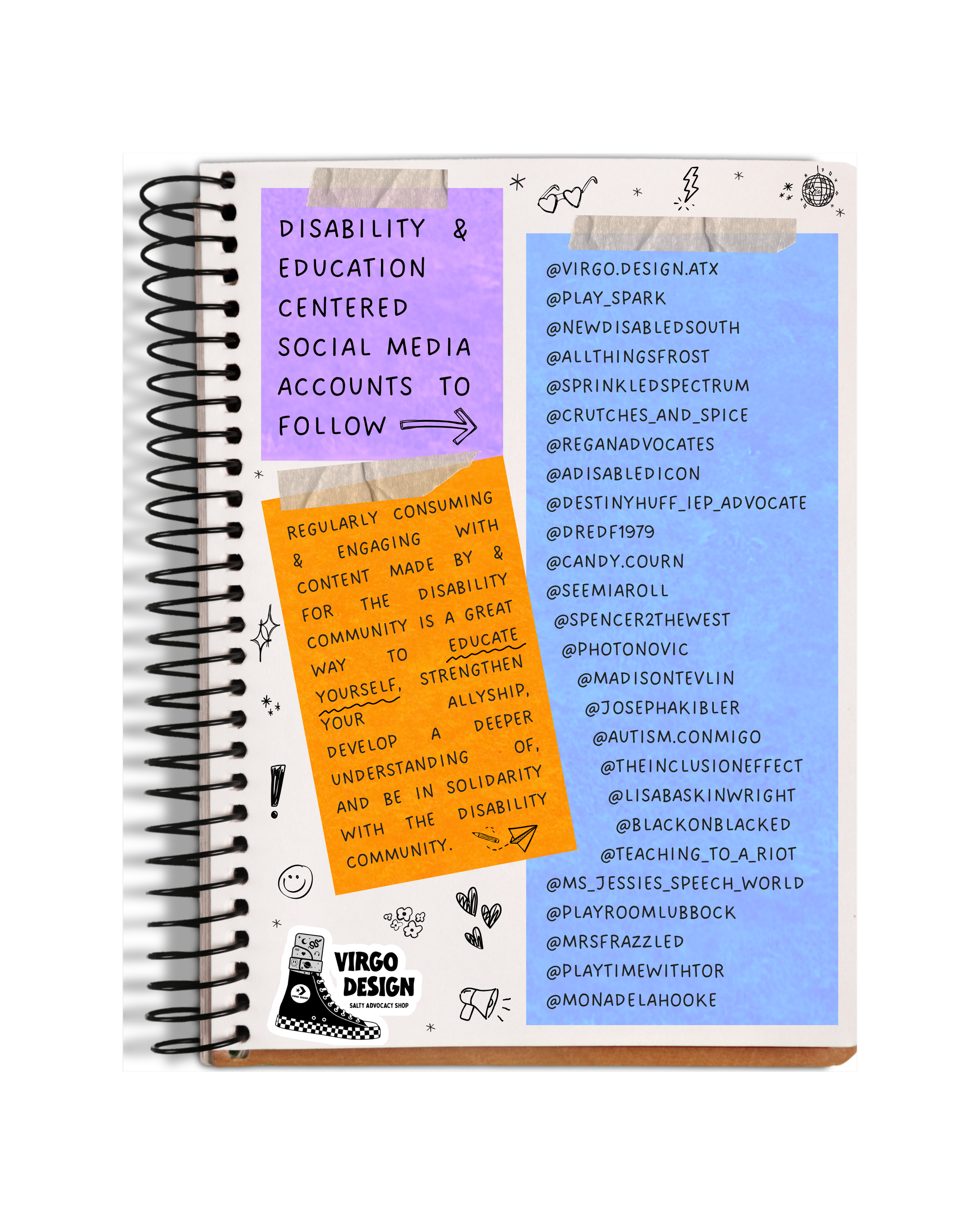 how you can help advocacy beginner guide by Virgo Design