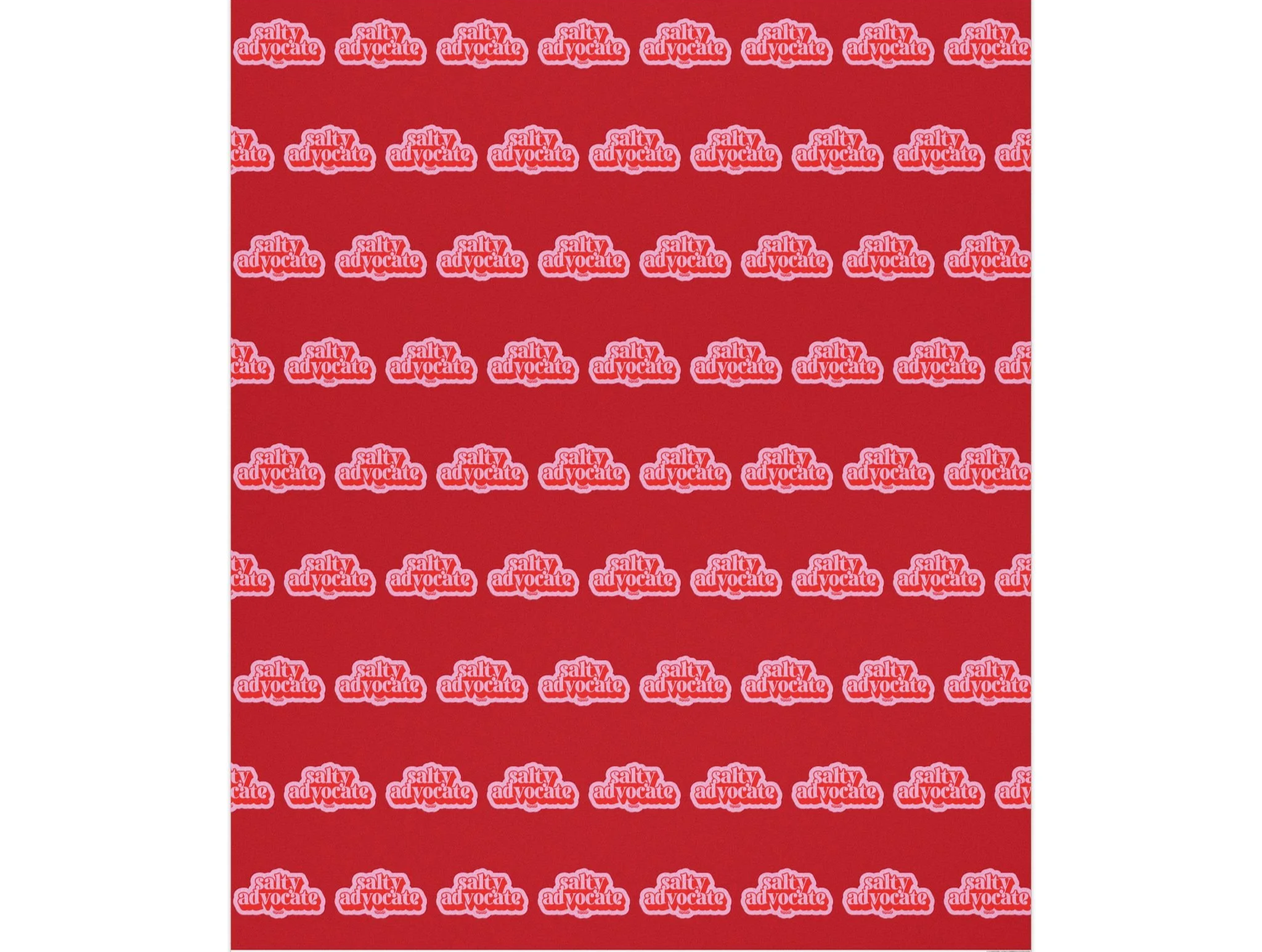 Salty Advocate Wrapping Paper