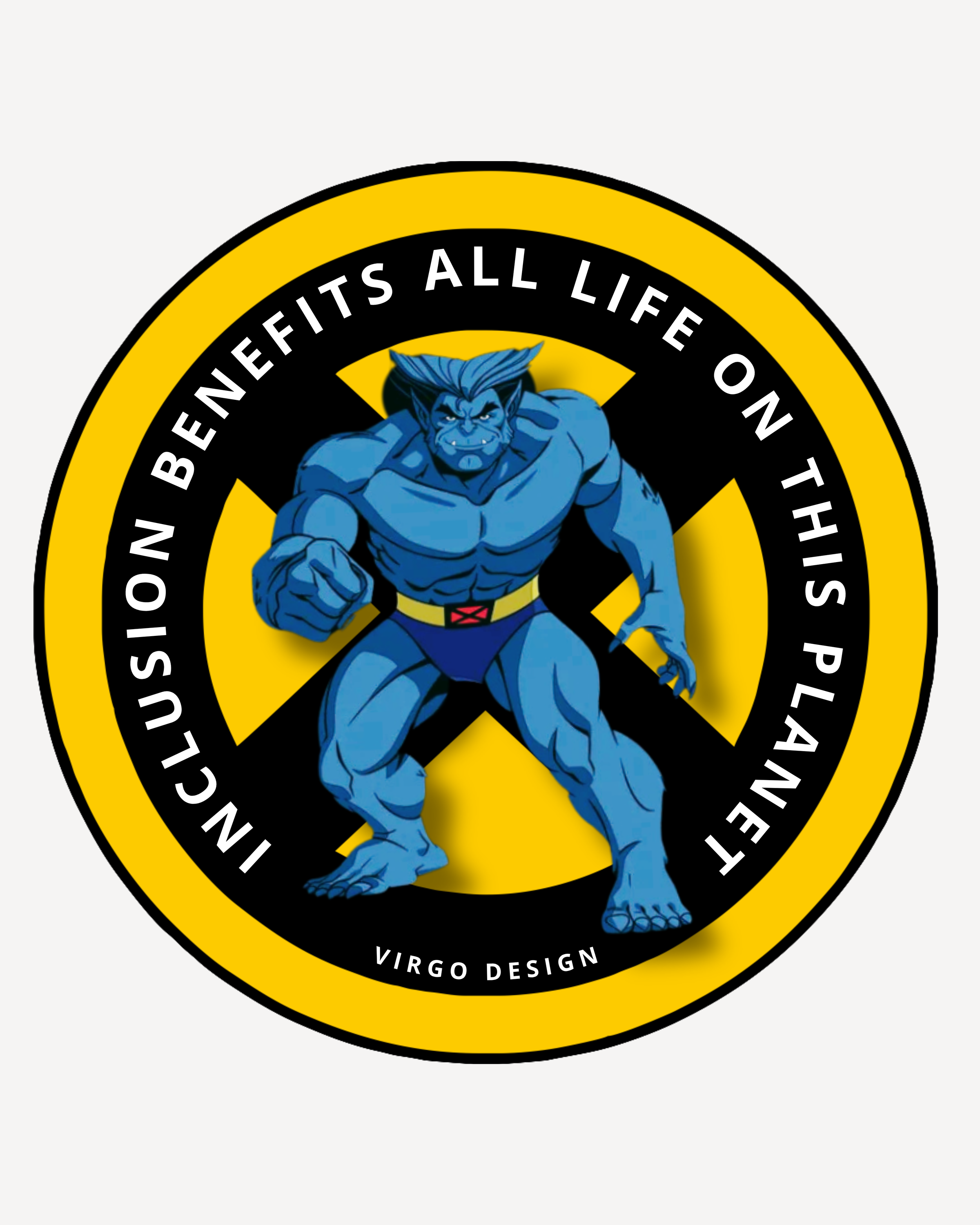 mutants for inclusion sticker pack by virgo design