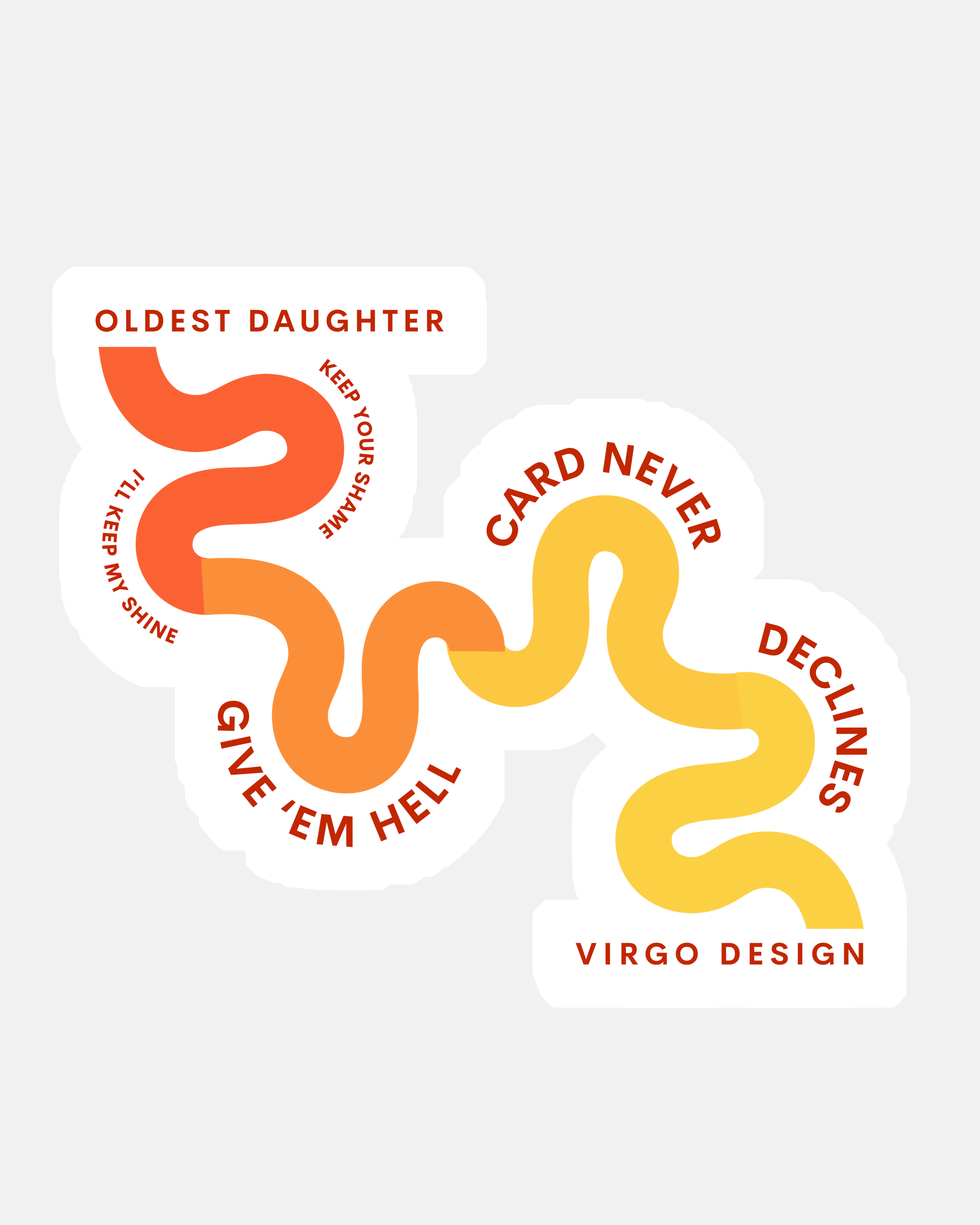 Oldest Daughter Sticker
