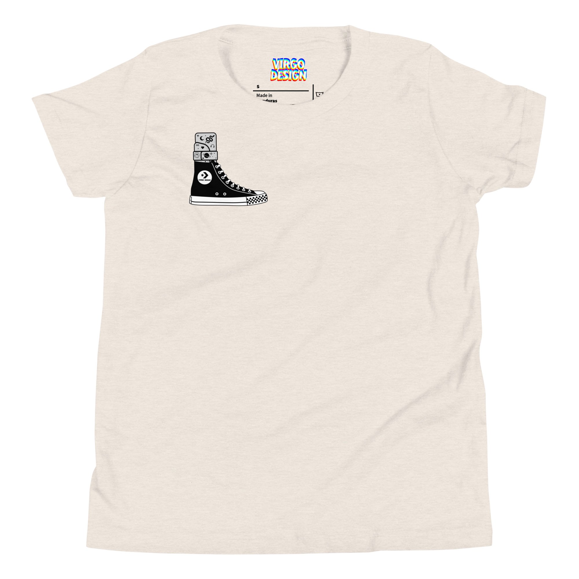 AFO youth tee comes in 3 colors and features a rad AFO design and a classic sneaker
