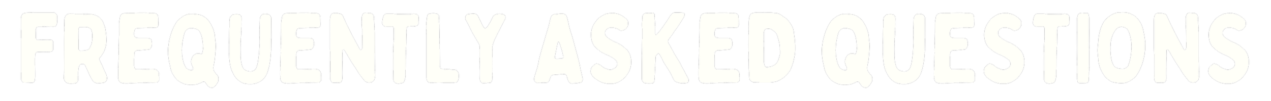 frequently asked questions