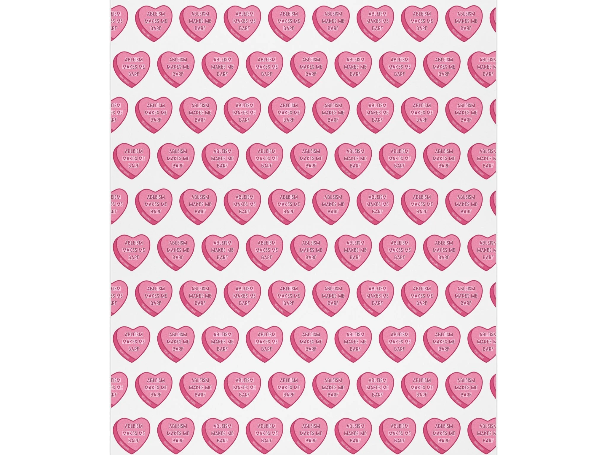 Ableism Makes Me Barf Wrapping Paper