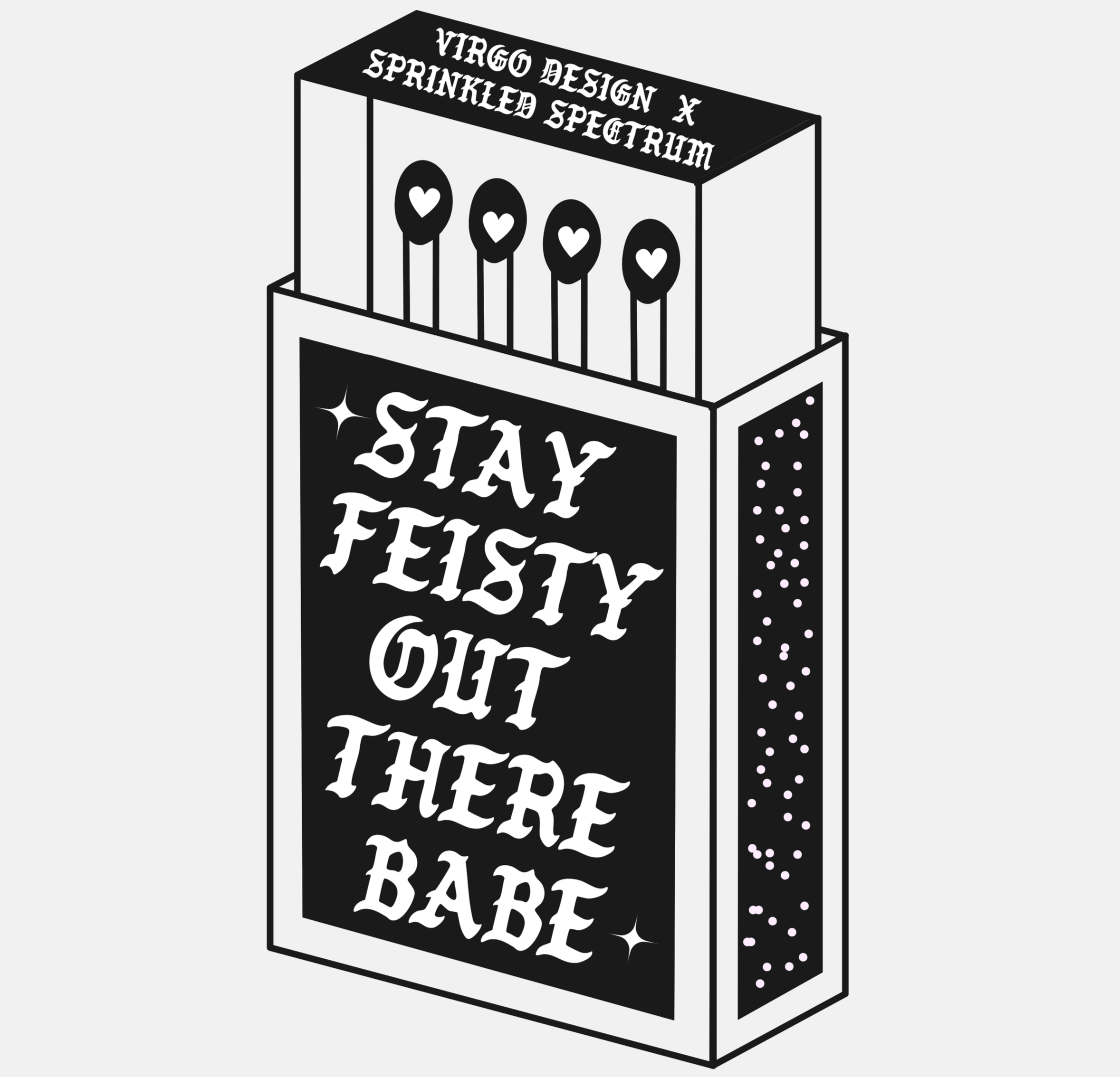 Stay Feisty Sticker
