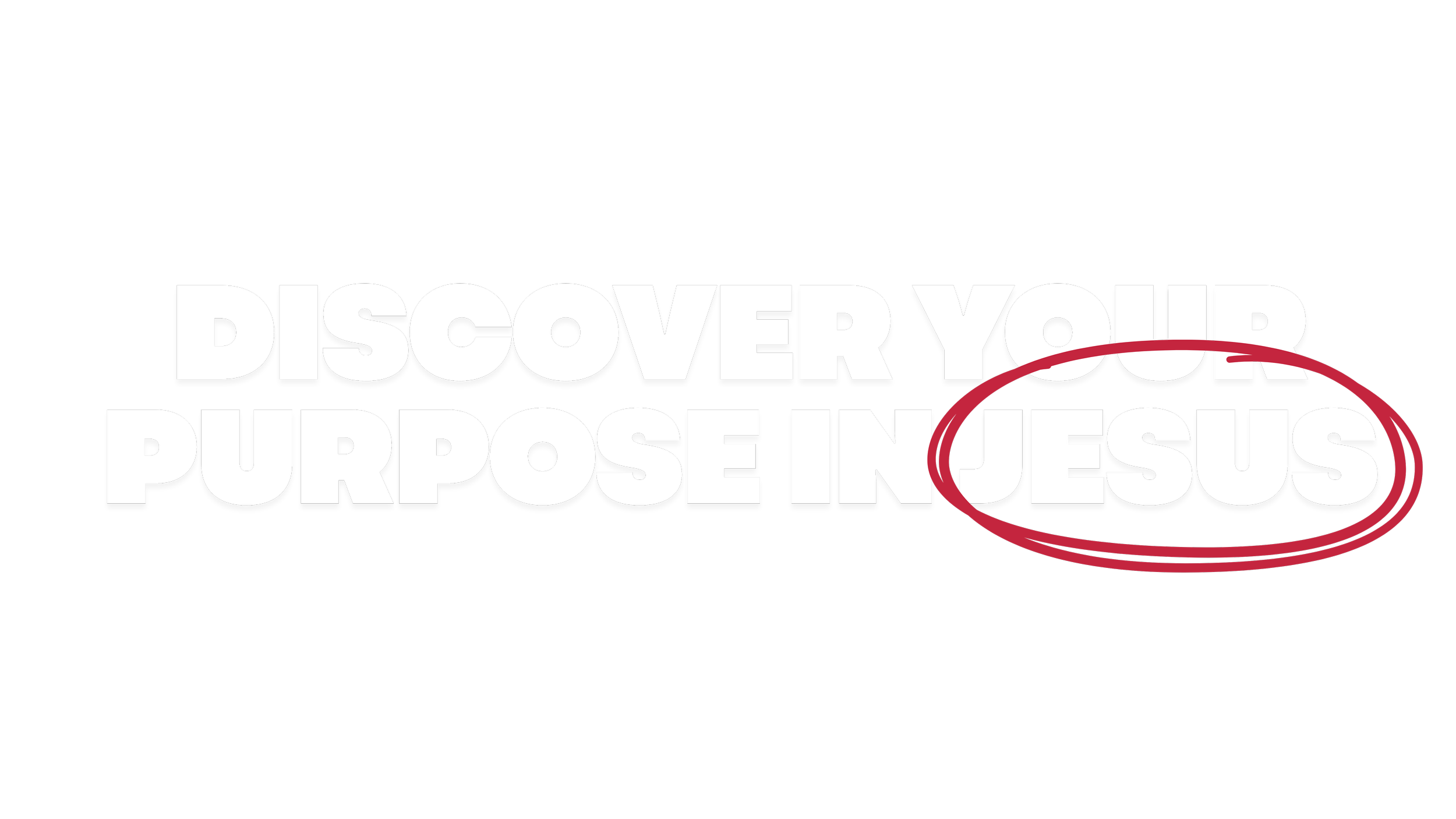 Providence UMC in Monrovia, Maryland (MD) | Text saying "Discover your purpose in Jesus" with a red circle around the word Jesus
