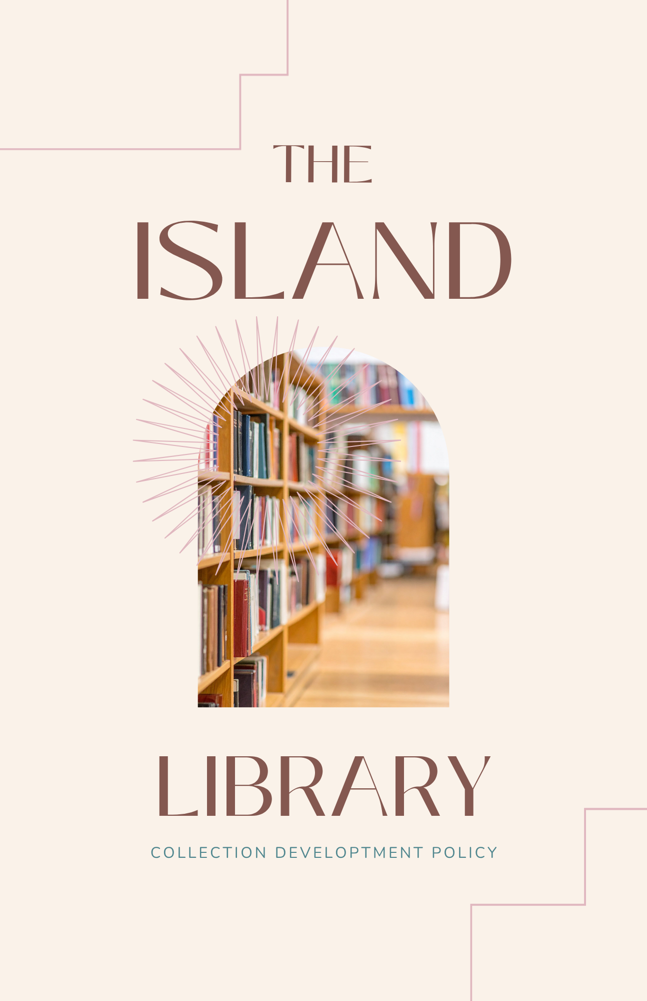 The Island Library: Collection Development Policy Front Cover
