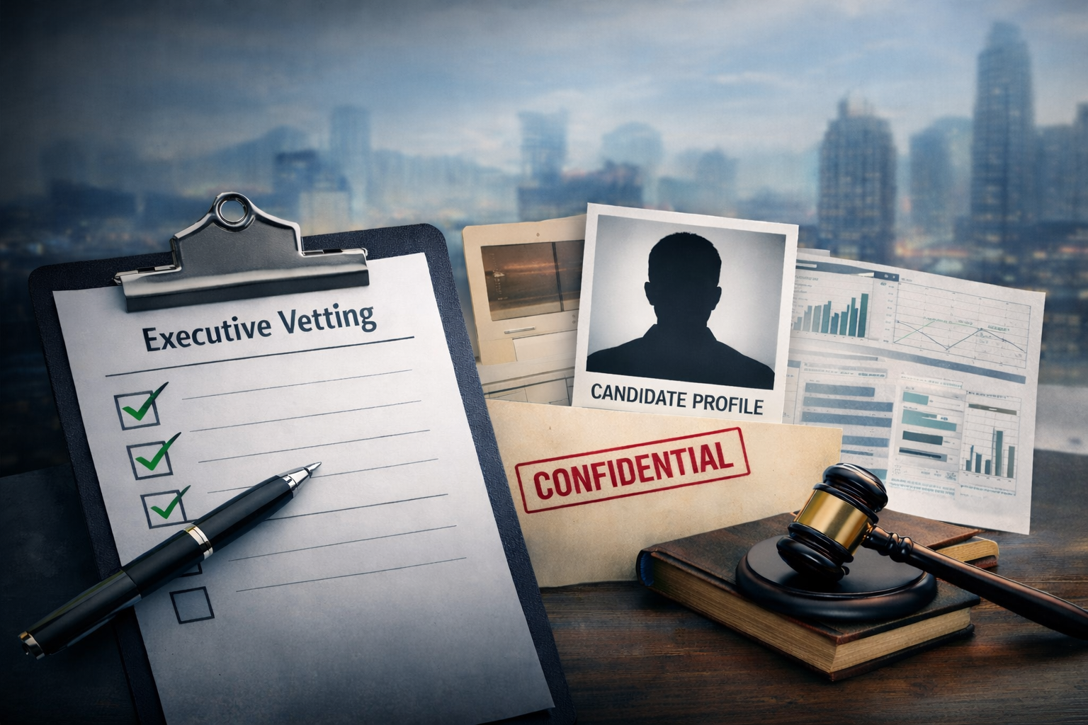 The Executive Vetting Checklist:                                      What Board Members and HR Leaders Must Know Before Making Critical Hires