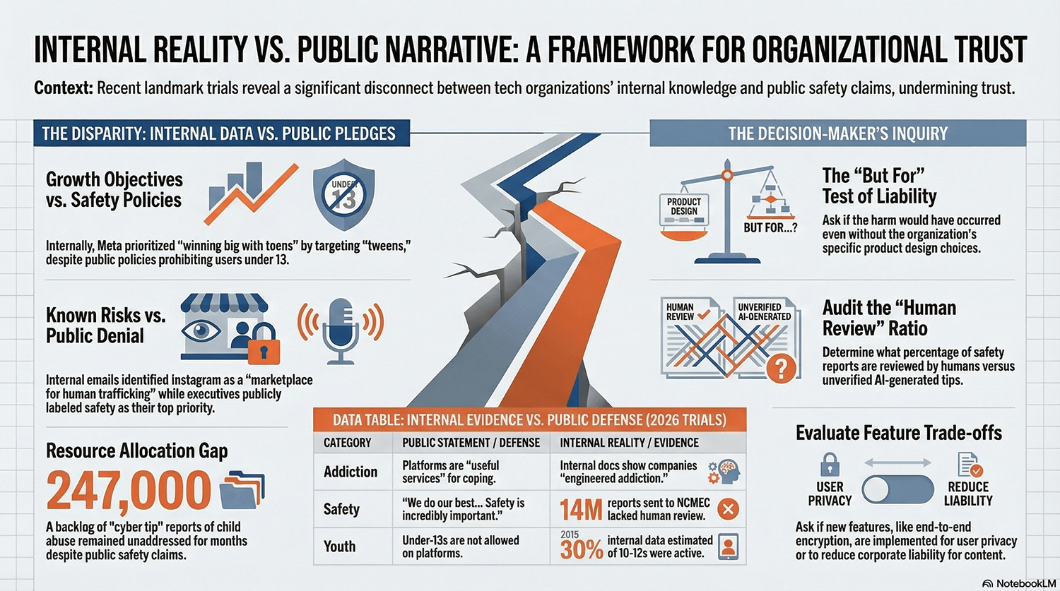 Episode Two: The Meta Trial — What Organizations Know vs. What They Say