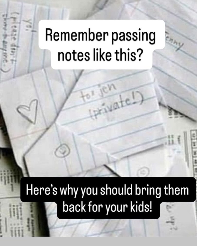 Anyone else share these notes around at school? 

Here&rsquo;s why we should bring it back at home! 

Comment HANDWRITING for the episode with Helen Walls ..and keep an eye out for the next instalment coming soon!
