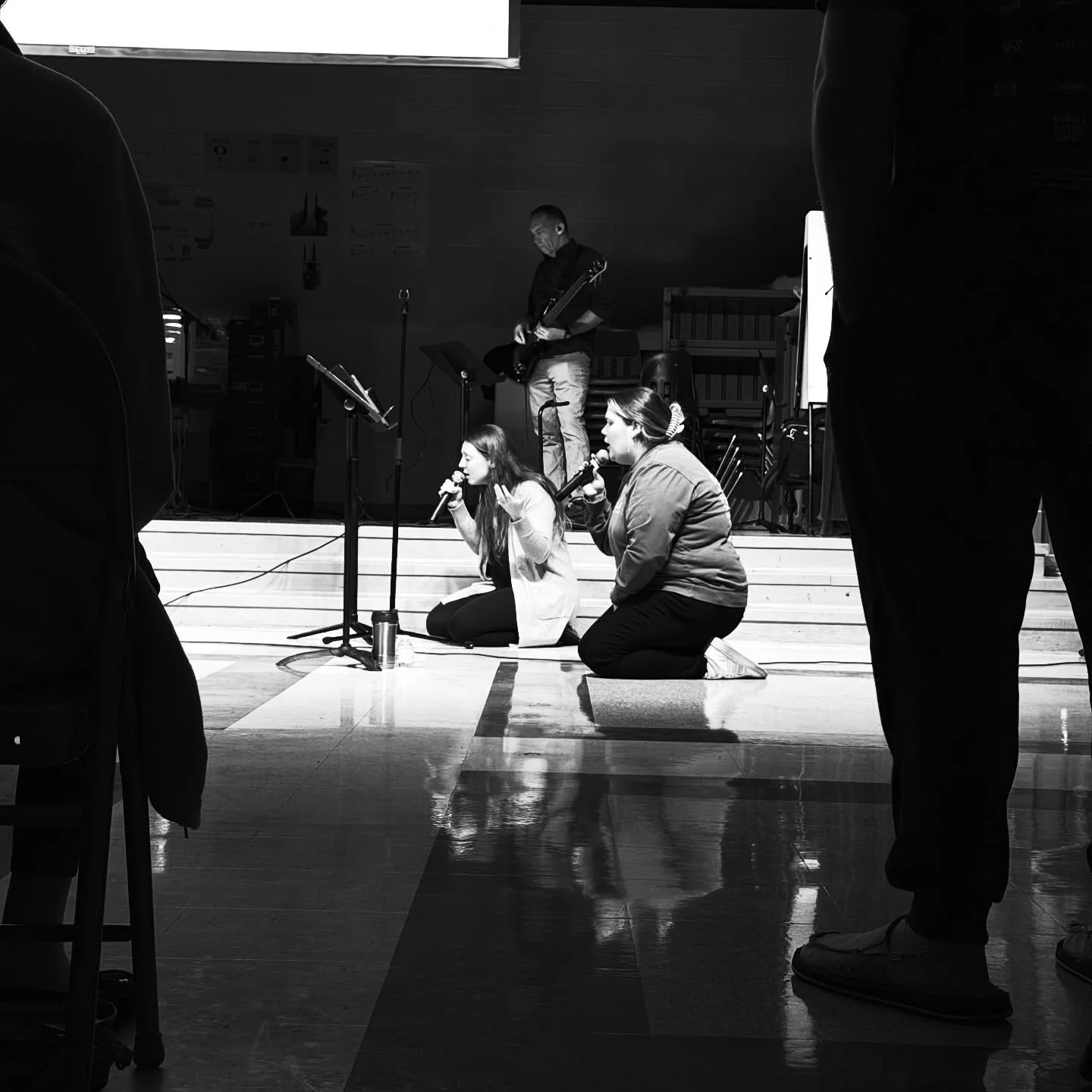 Jesus the anointed one. This is your house. We are your body.