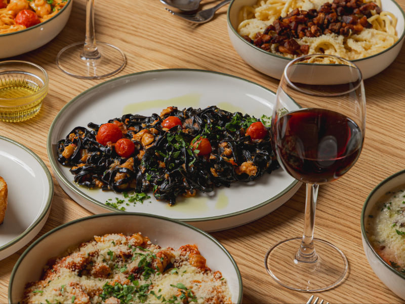 WEDNESDAY — Pasta &amp; Vino Night