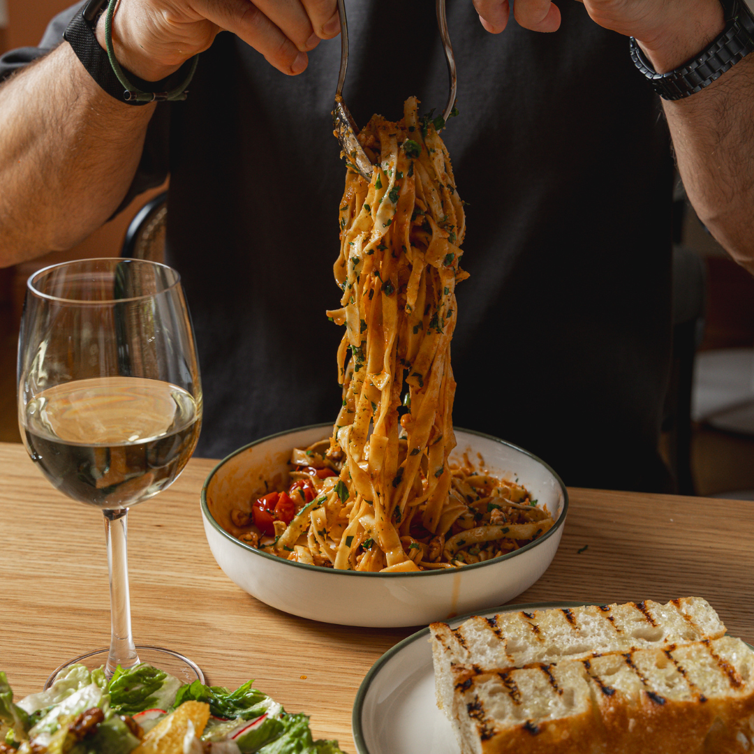 WEDNESDAY — Pasta &amp; Vino Night