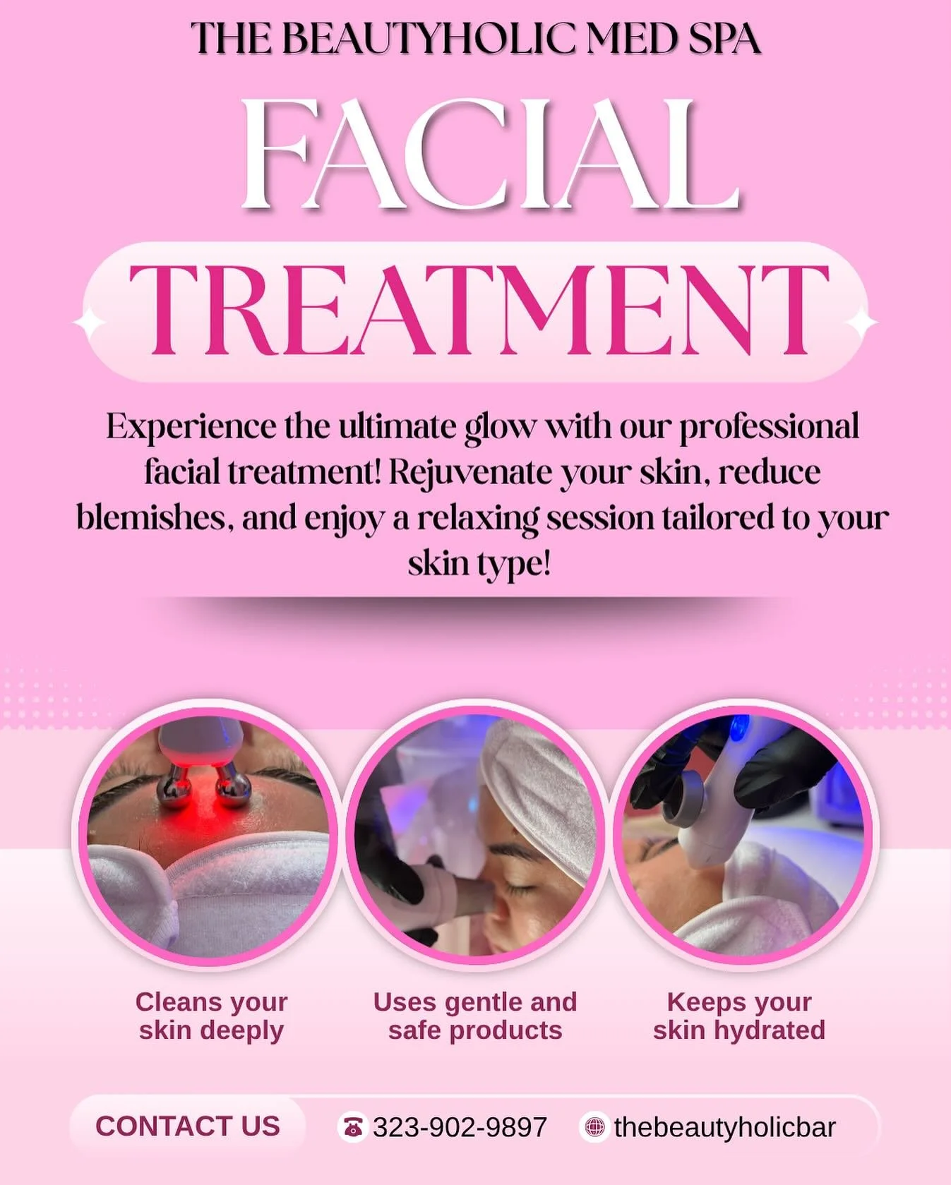 Get your skin glowing today ✨✨✨✨ #facial #deepfacial