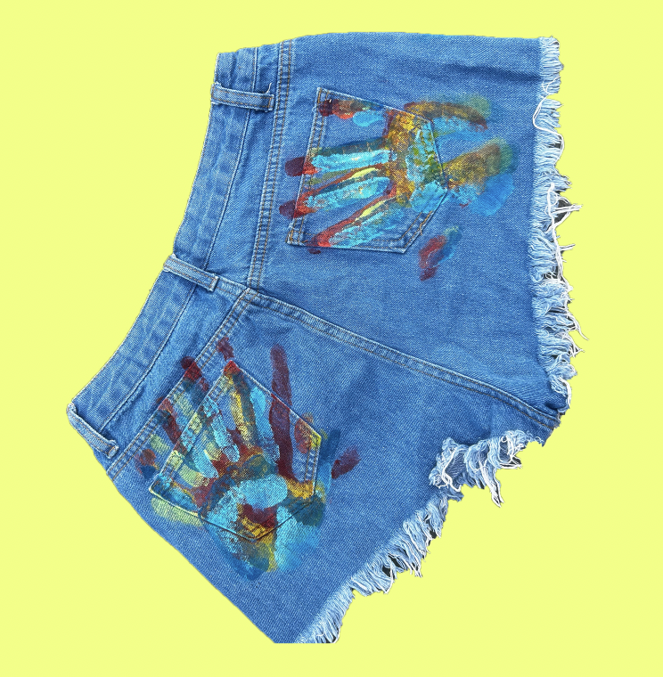 'BUTT PRINT' THERMAL SHORTS