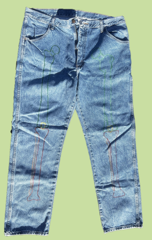 'BONE'D' JEANS