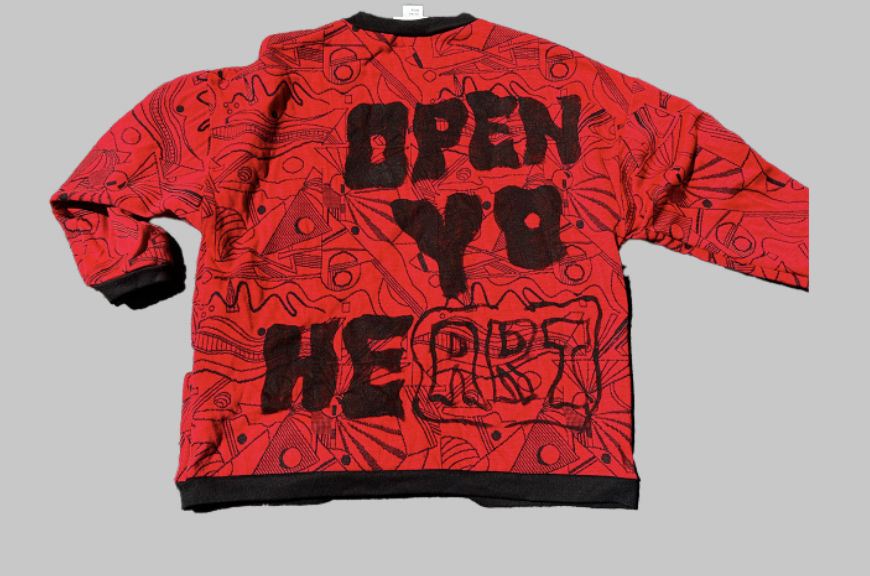 'OPEN YO HEART' LONG SLEEVE
