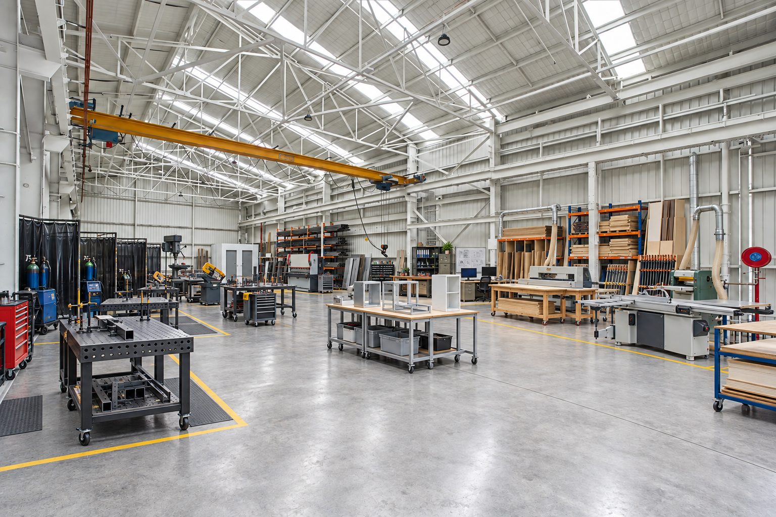Metal and timber fabrication/manufacturing