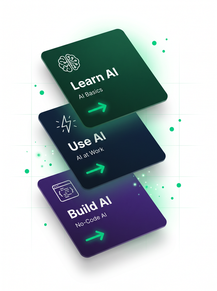 BuildAIQ — Learn AI, Use AI, Build AI