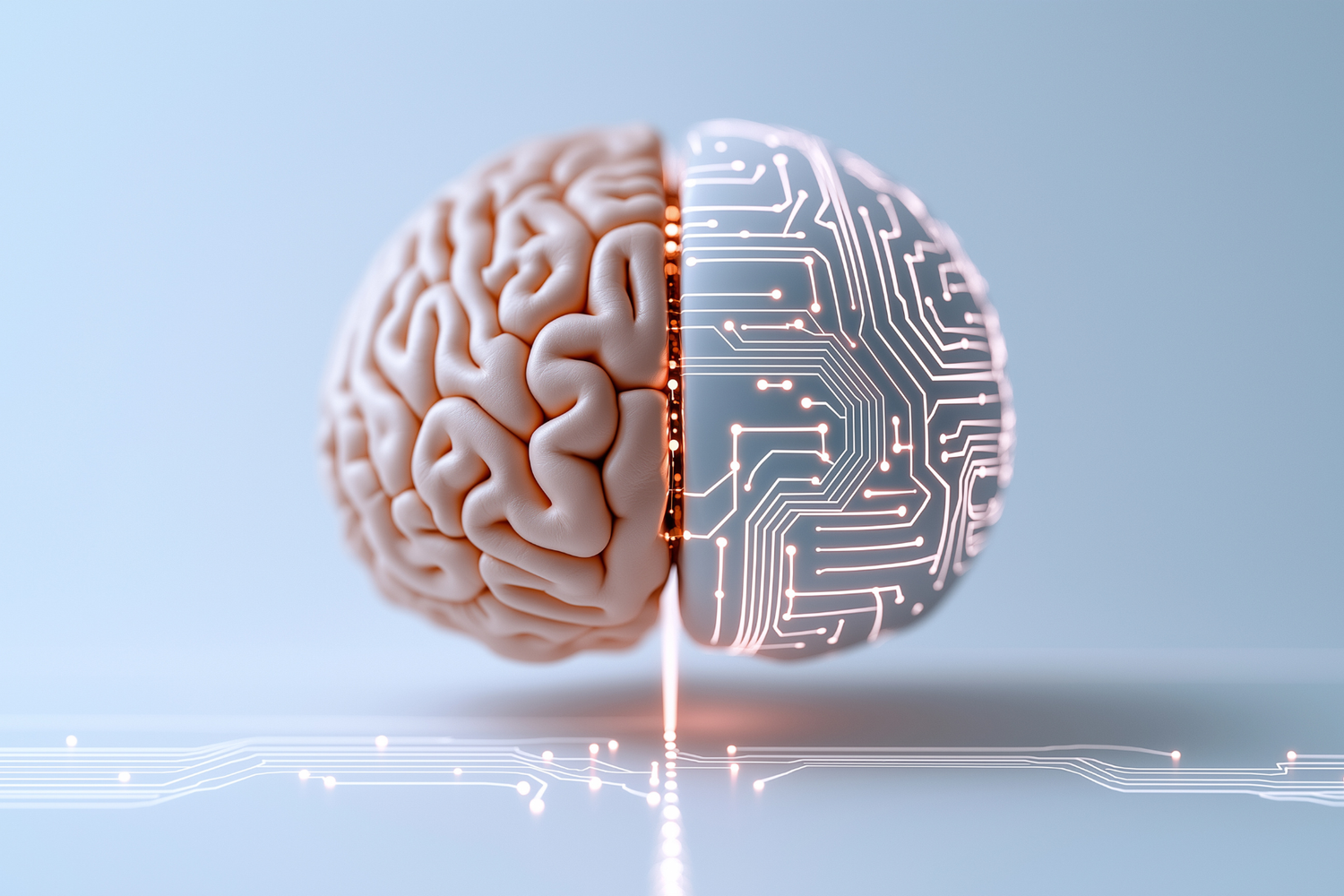 Person learning AI skills for modern work