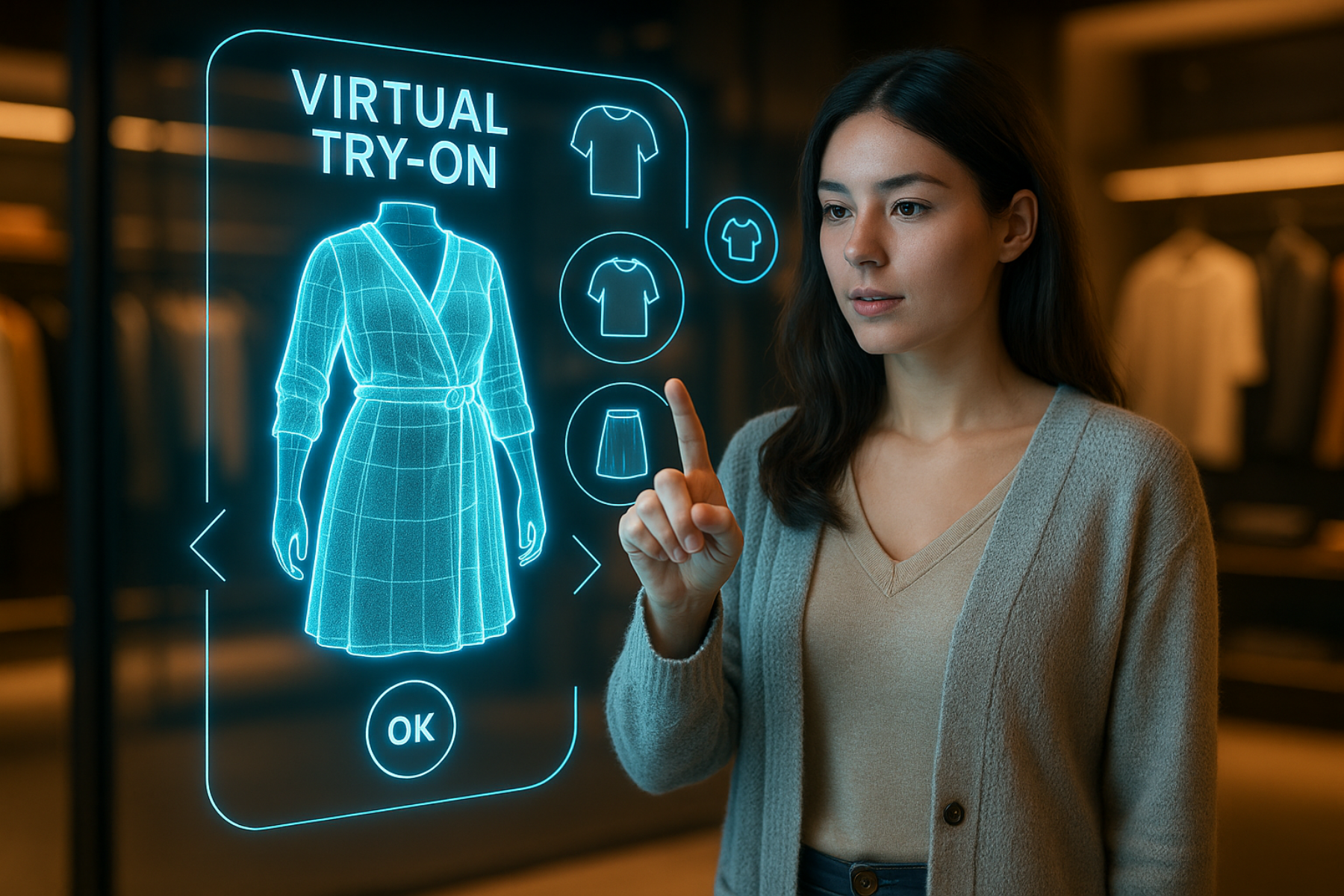 Virtual Try-Ons & AI-Powered Smart Fitting Rooms: Dressing Rooms Go ...
