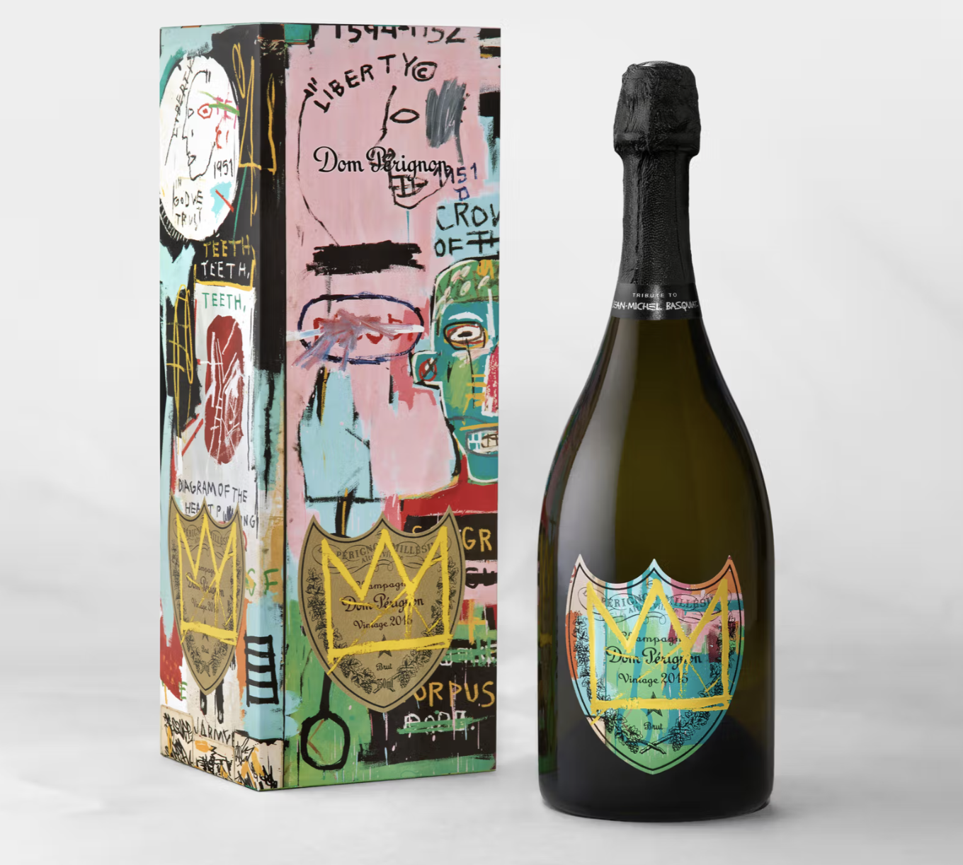 DOM PERIGNON, BRUT JEAN-MICHEL BASQUIAT MILLESIME