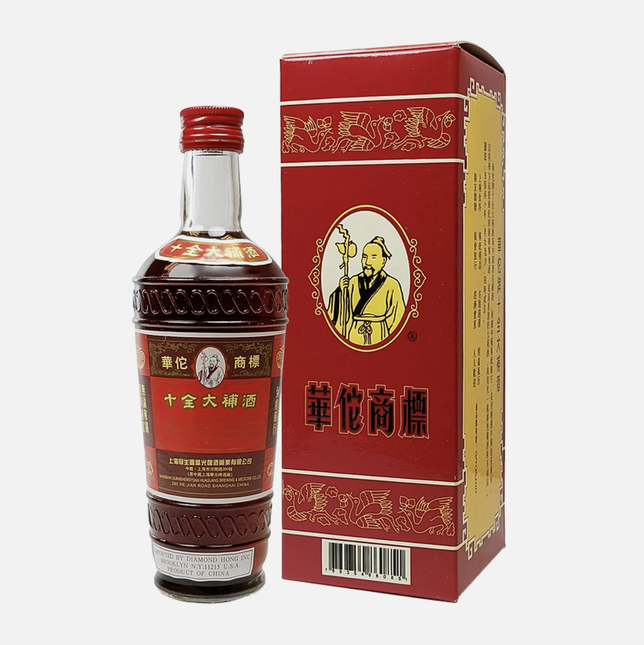 SZE CHUAN DAH POO CHIEW 750ML 華佗十全大補酒