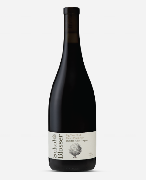 SOKOL BLOSSER, BIG TREE BLOCK, PINOT NOIR, WILAMETTE VALLEY, 2018