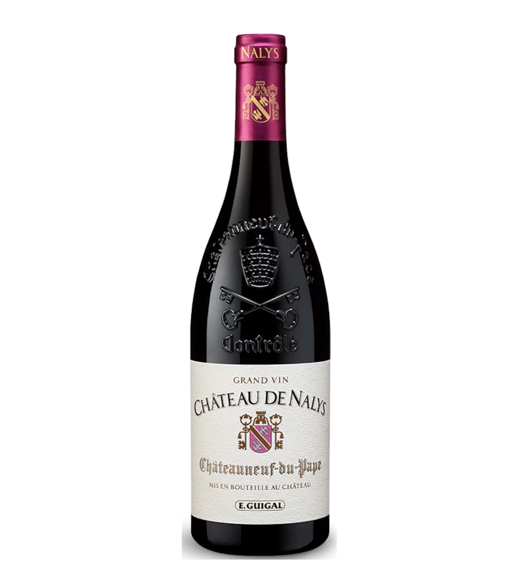 E. GUIGAL, CHATEAU DE NALYS, CHATEAUNEUF-DU-PAPE, GRAND VIN, 2018