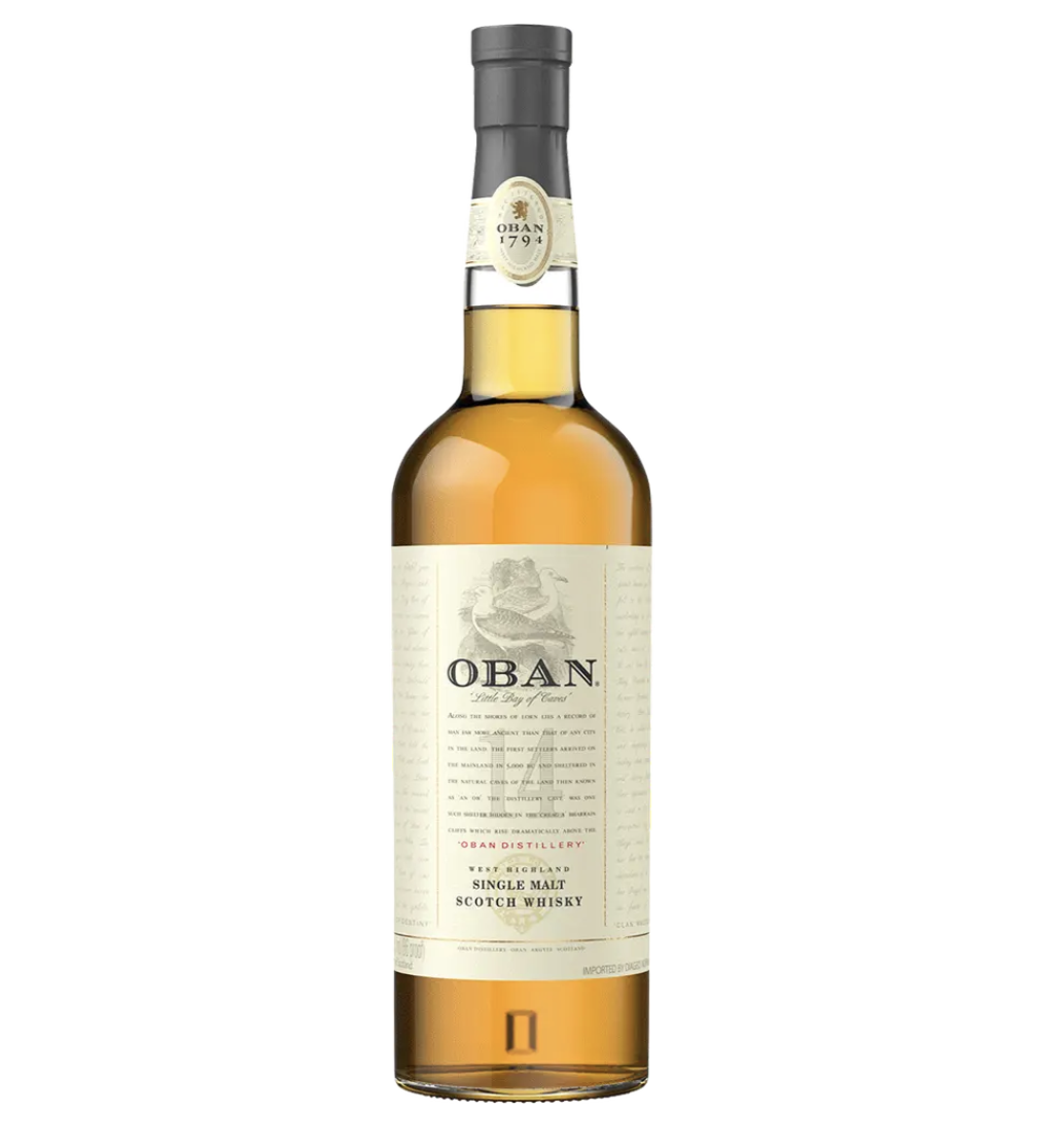 OBAN 14 YEAR OLD SINGLE MALT SCOTCH WHISKY