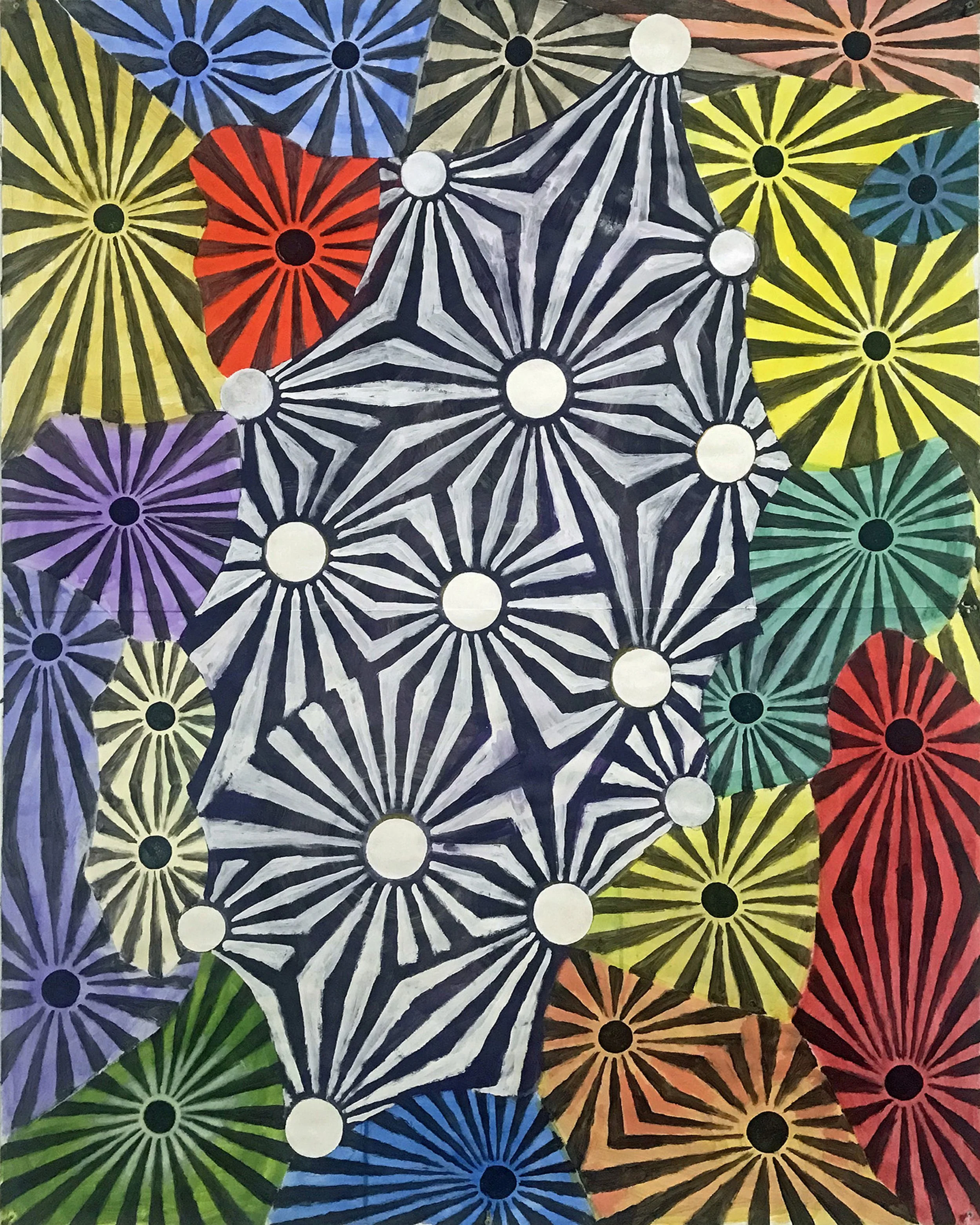 Stephen Killick, AI Configuration, 150cm x 120cm.