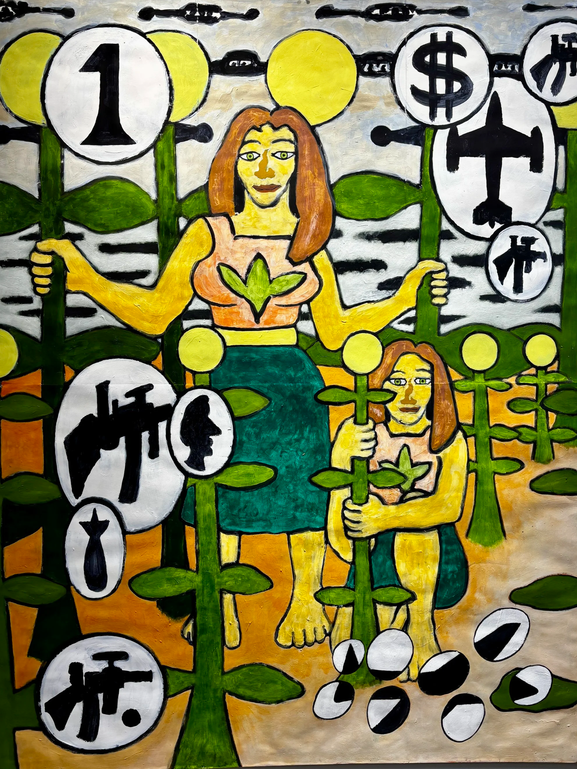Stephen Killick, Constant Gardeners, 144cm x 114cm.