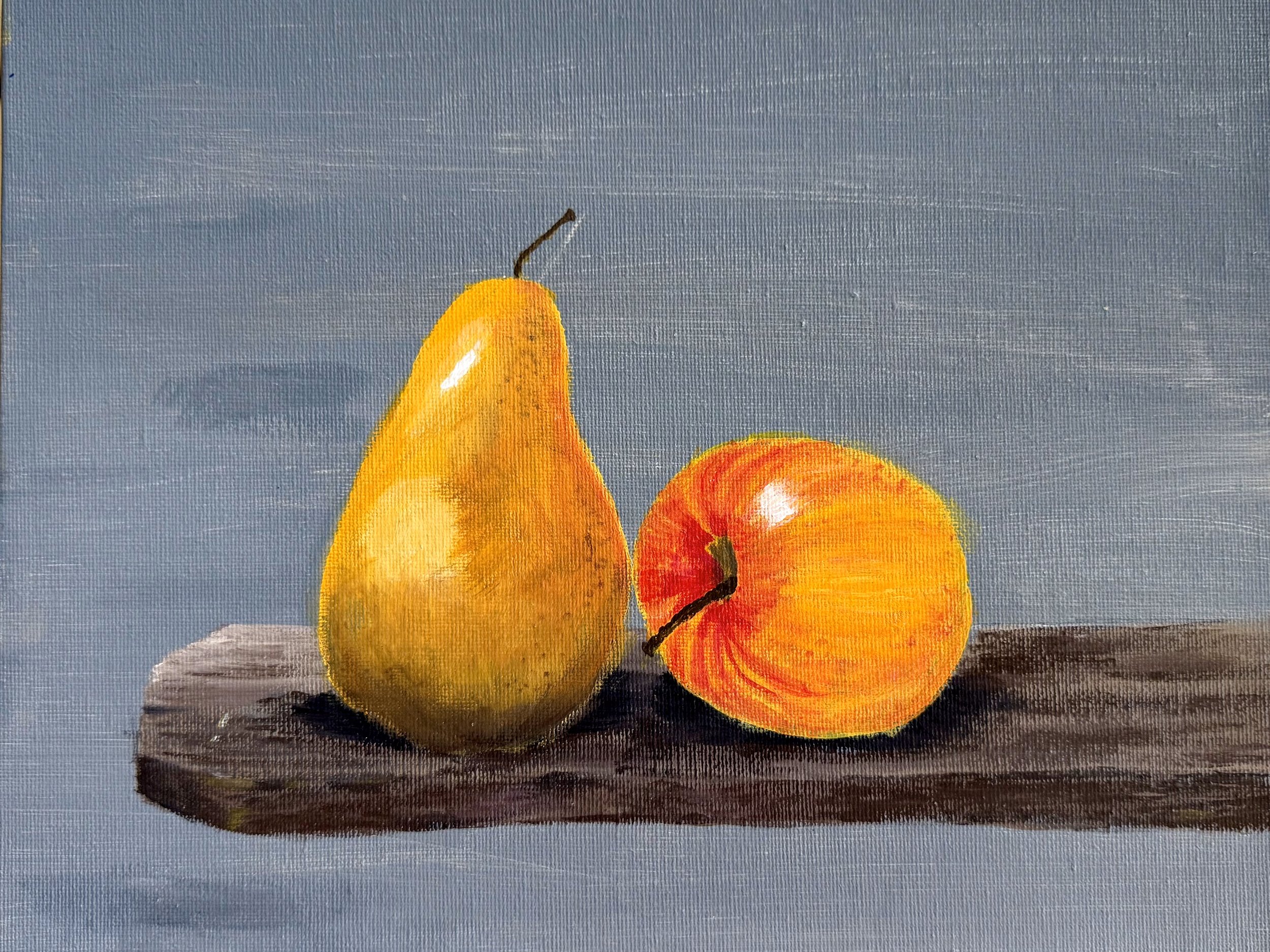 Elizabeth Yan, Still Life, acrylic on canvas, 25 x 30cm. $250