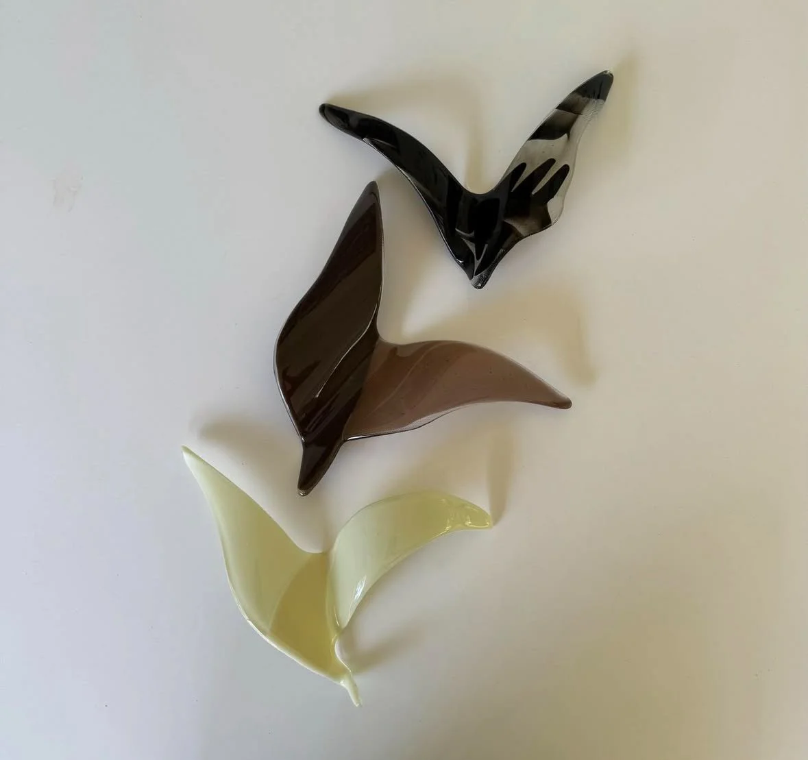 Rose Burke, coral inspired glass.